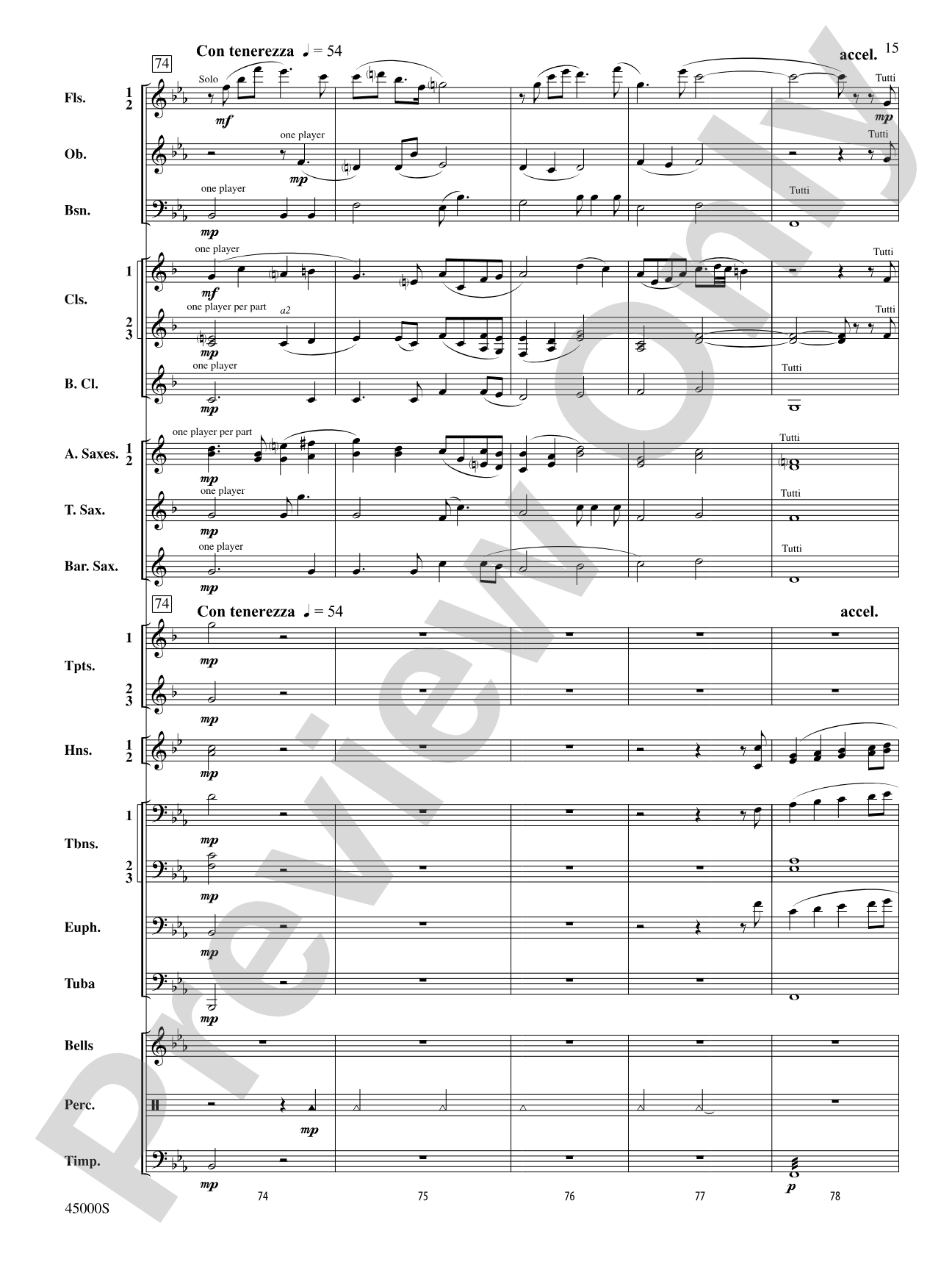 With Every Sunrise: Concert Band Conductor Score & Parts