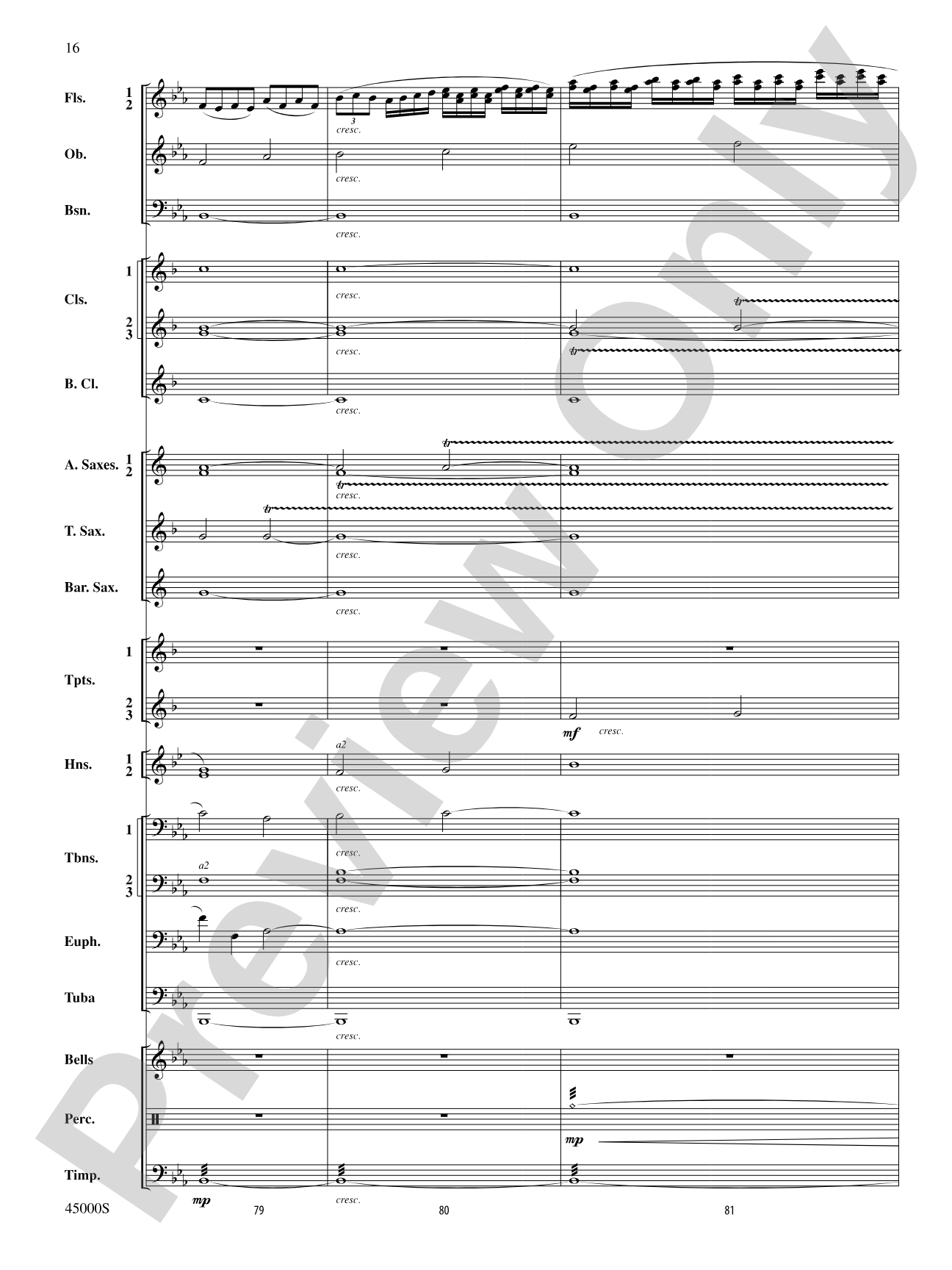 With Every Sunrise: Concert Band Conductor Score & Parts