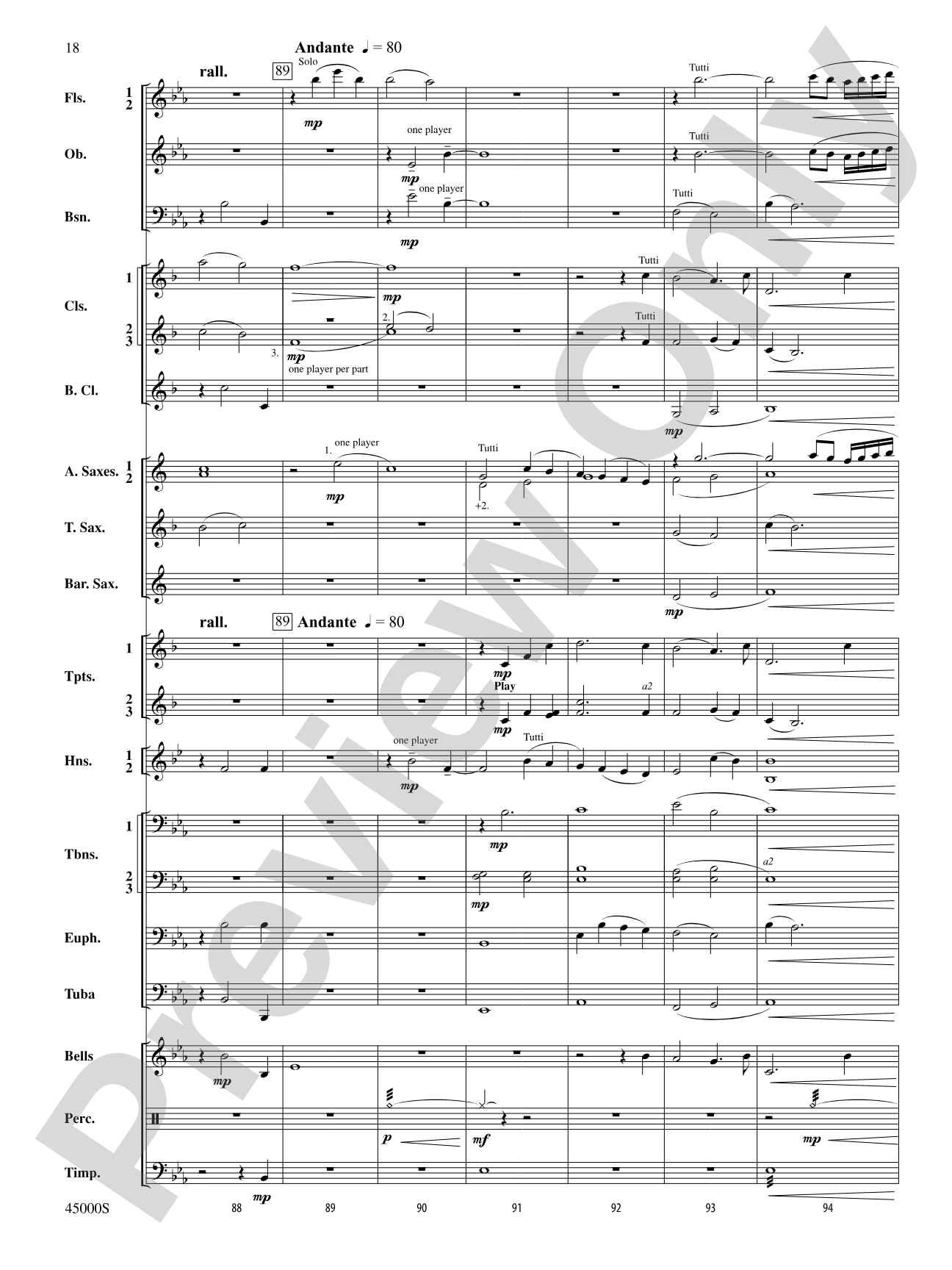 With Every Sunrise: Concert Band Conductor Score & Parts