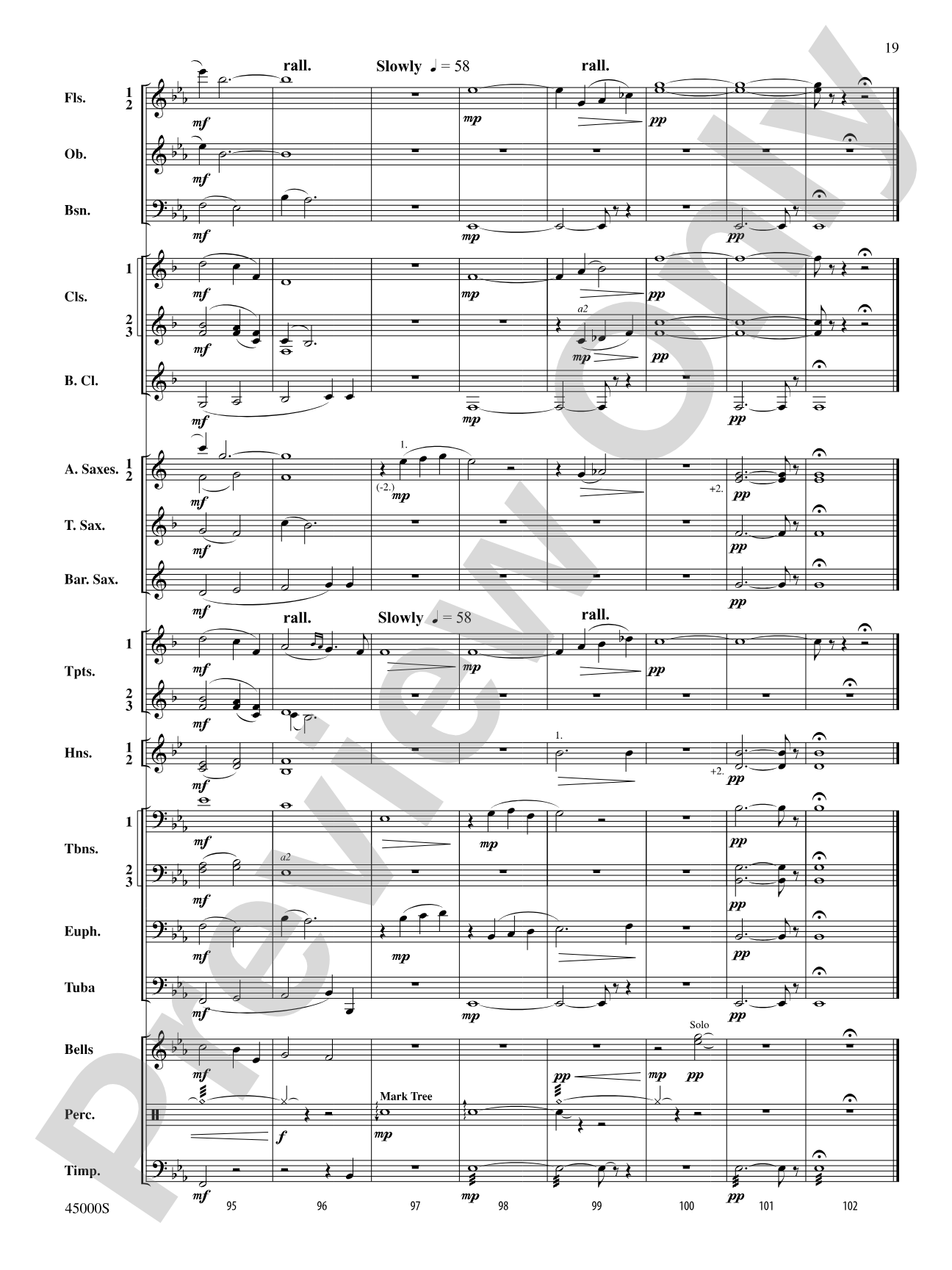 With Every Sunrise: Concert Band Conductor Score & Parts