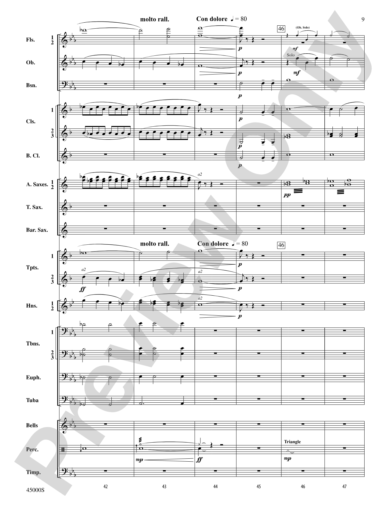 With Every Sunrise: Concert Band Conductor Score & Parts