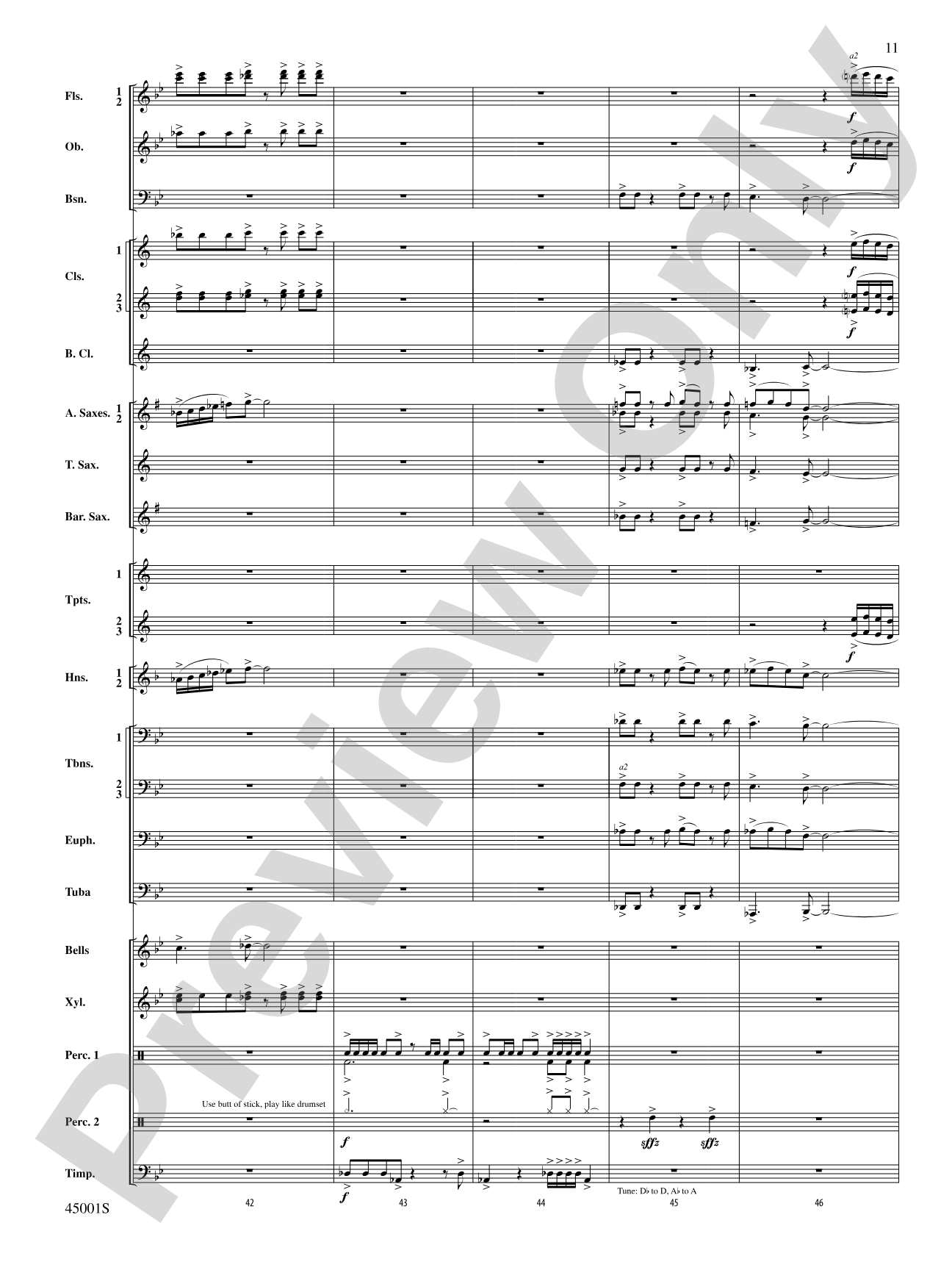 Rephrygeration: Concert Band Conductor Score & Parts