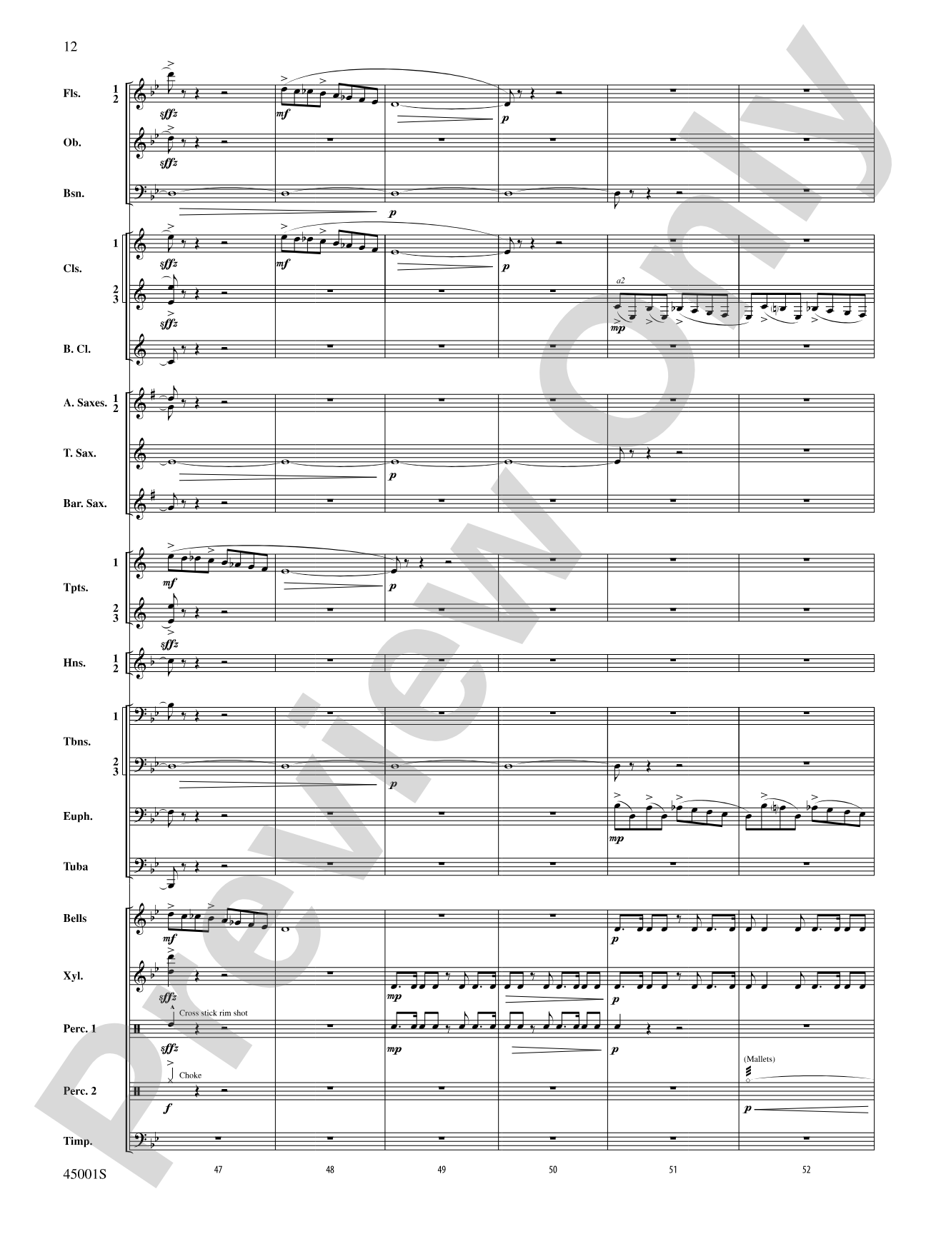 Rephrygeration: Concert Band Conductor Score & Parts