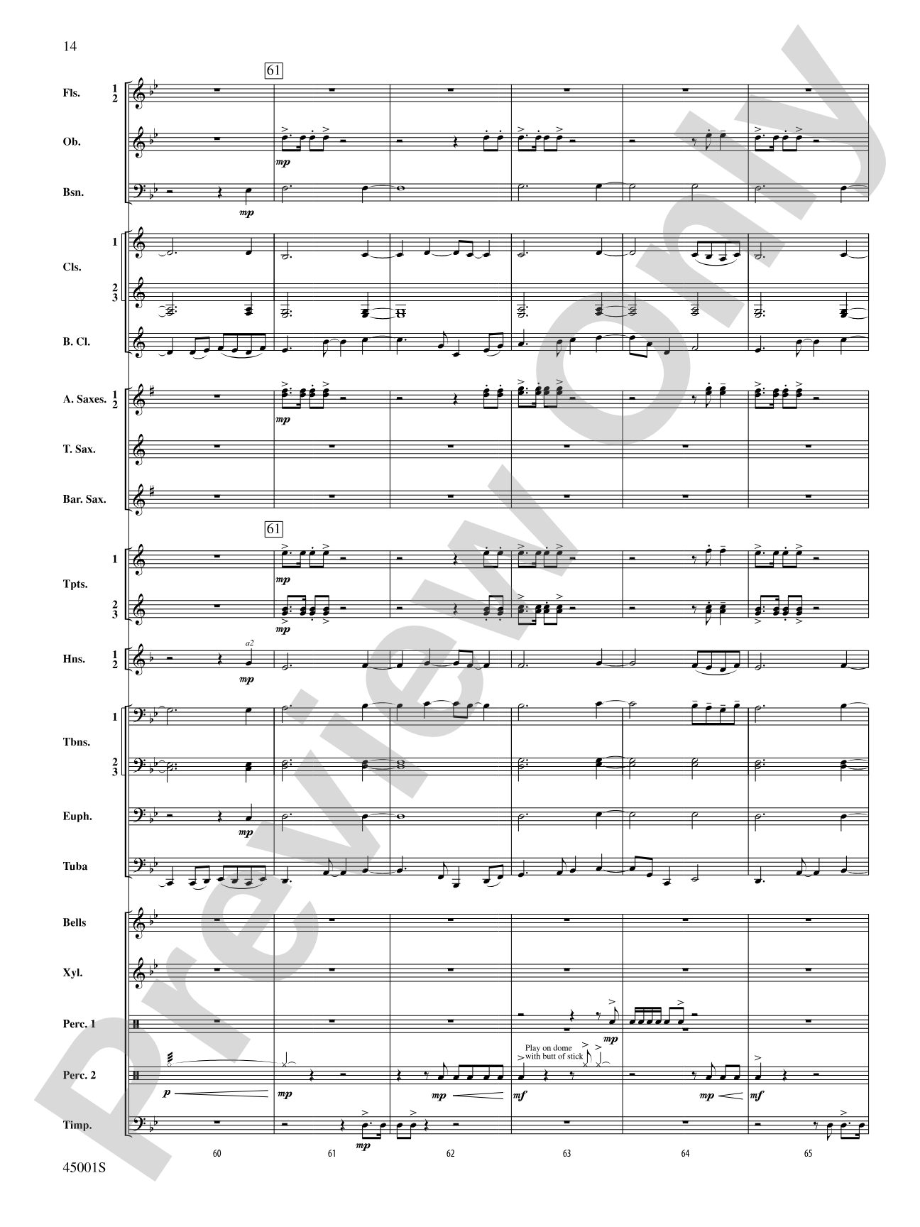 Rephrygeration: Concert Band Conductor Score & Parts