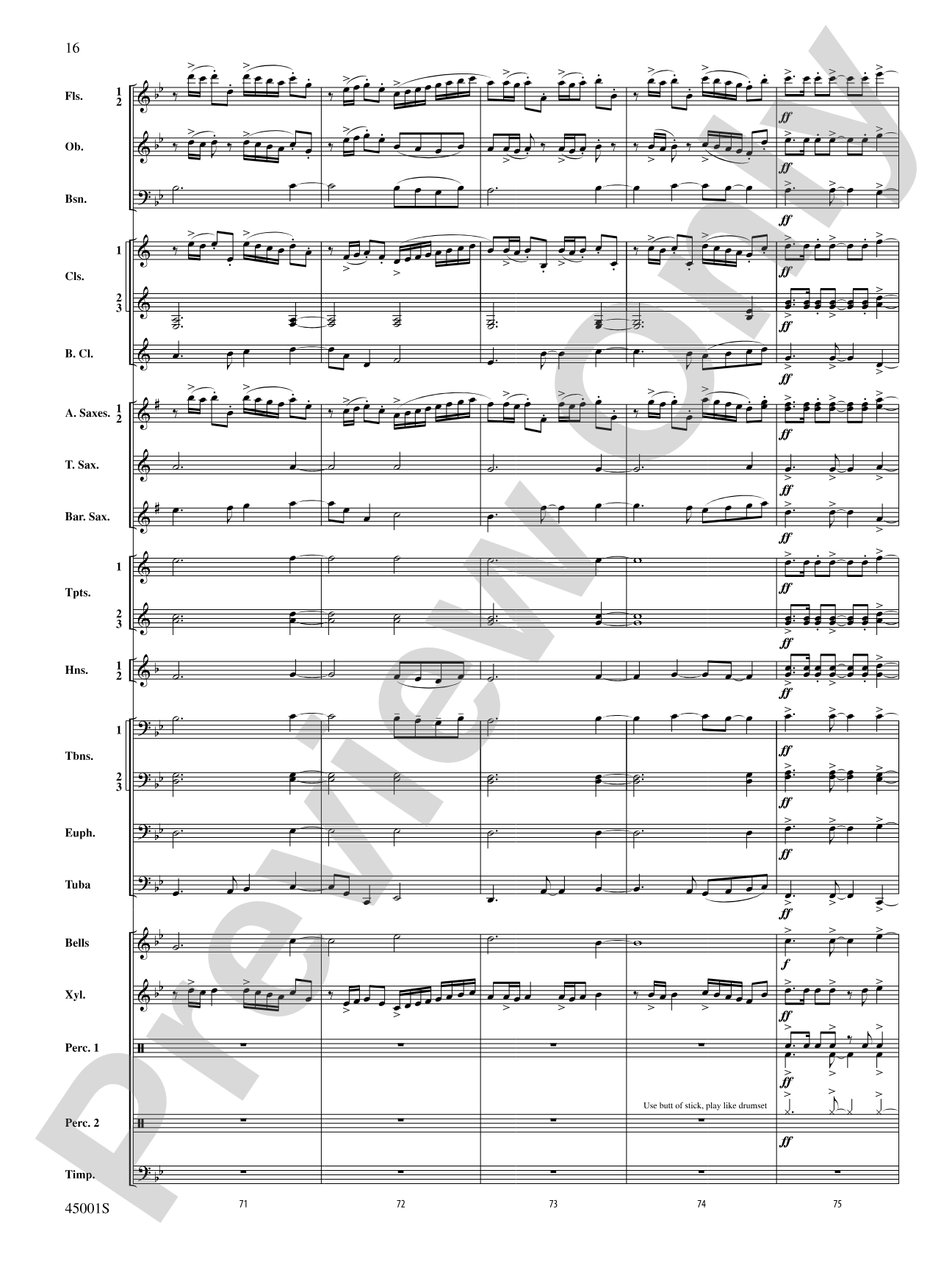 Rephrygeration: Concert Band Conductor Score & Parts