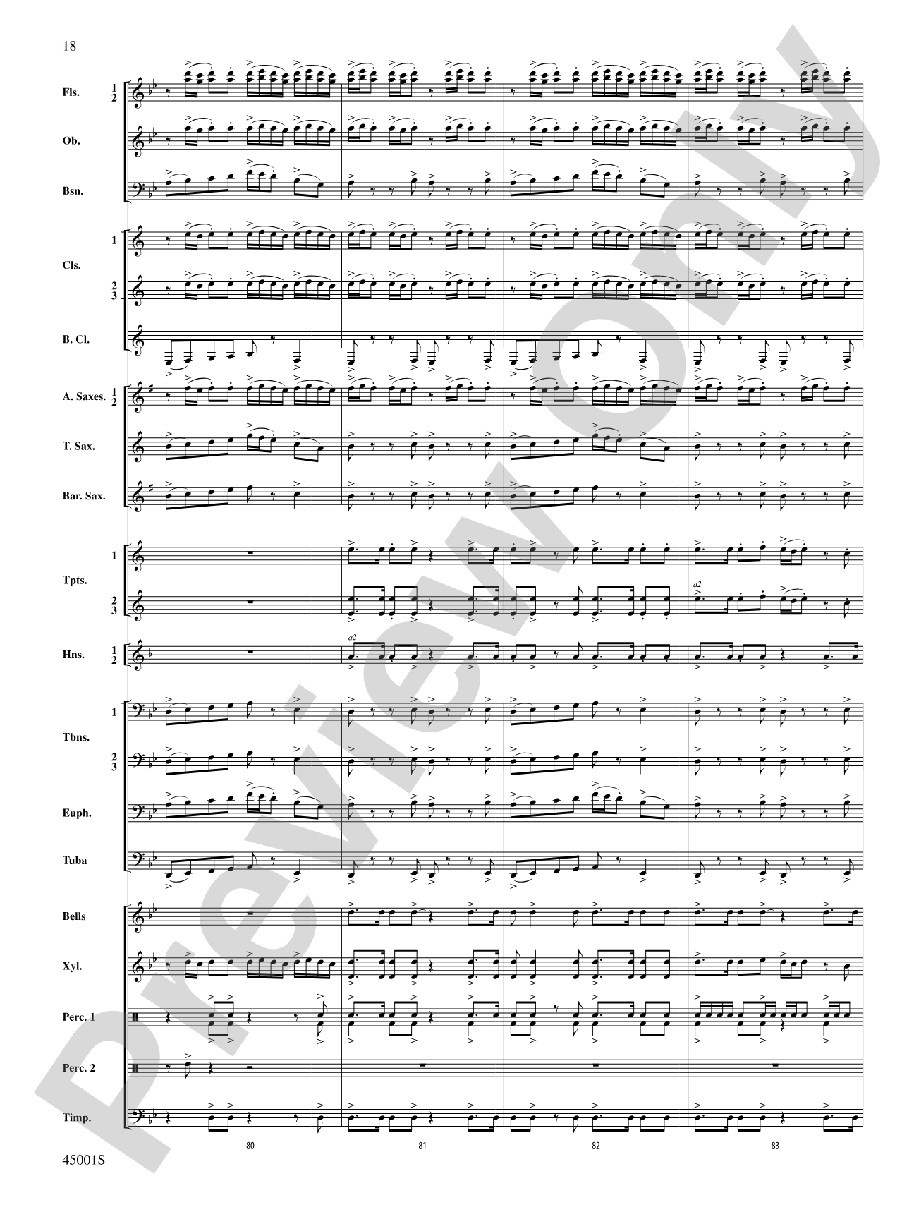 Rephrygeration: Concert Band Conductor Score & Parts