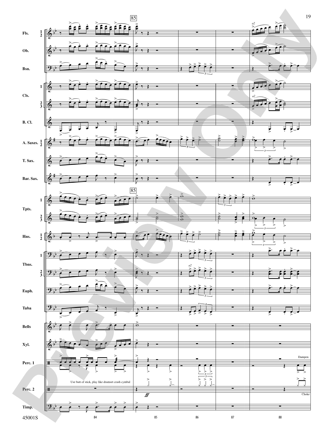 Rephrygeration: Concert Band Conductor Score & Parts