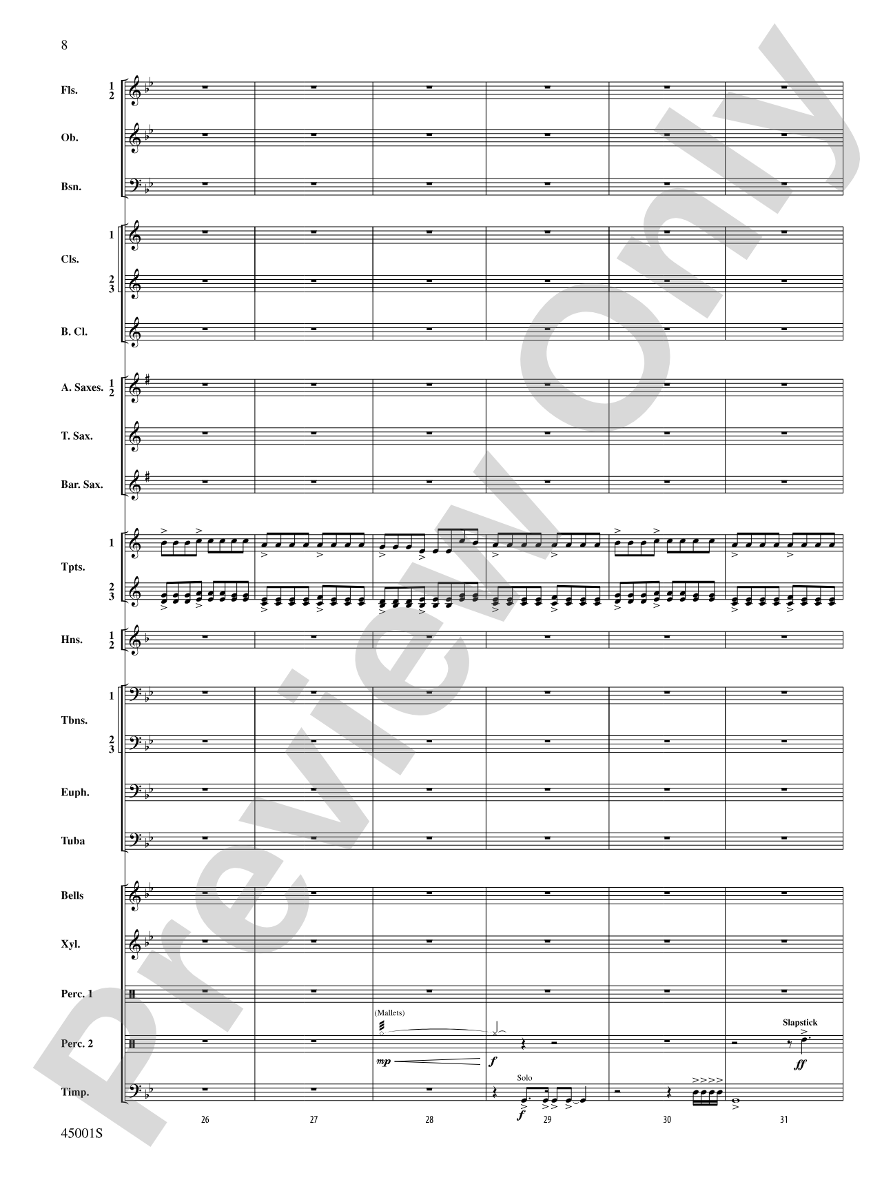 Rephrygeration: Concert Band Conductor Score & Parts