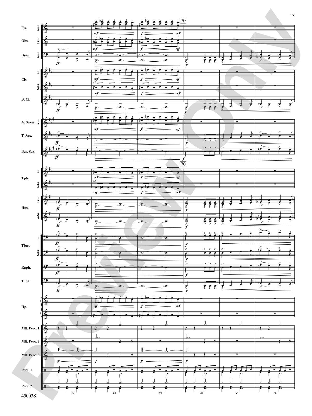 Volatus: Concert Band Conductor Score & Parts