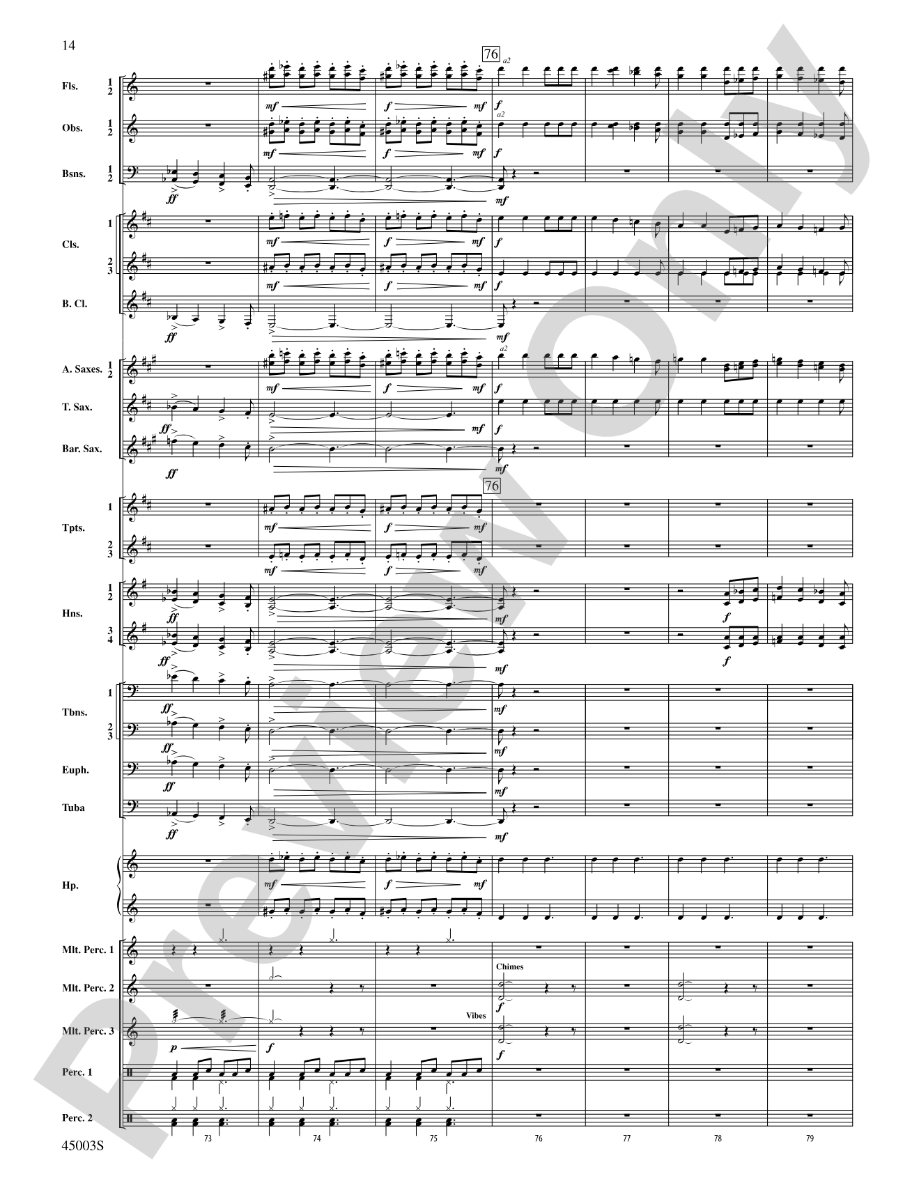 Volatus: Concert Band Conductor Score & Parts