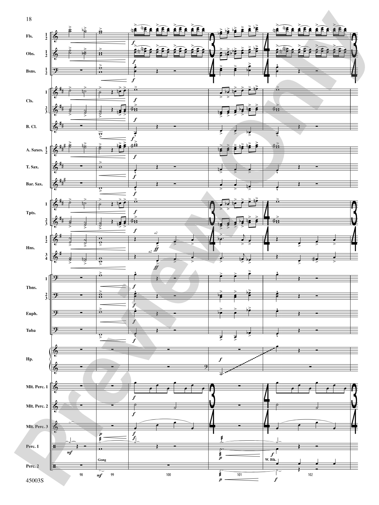 Volatus: Concert Band Conductor Score & Parts