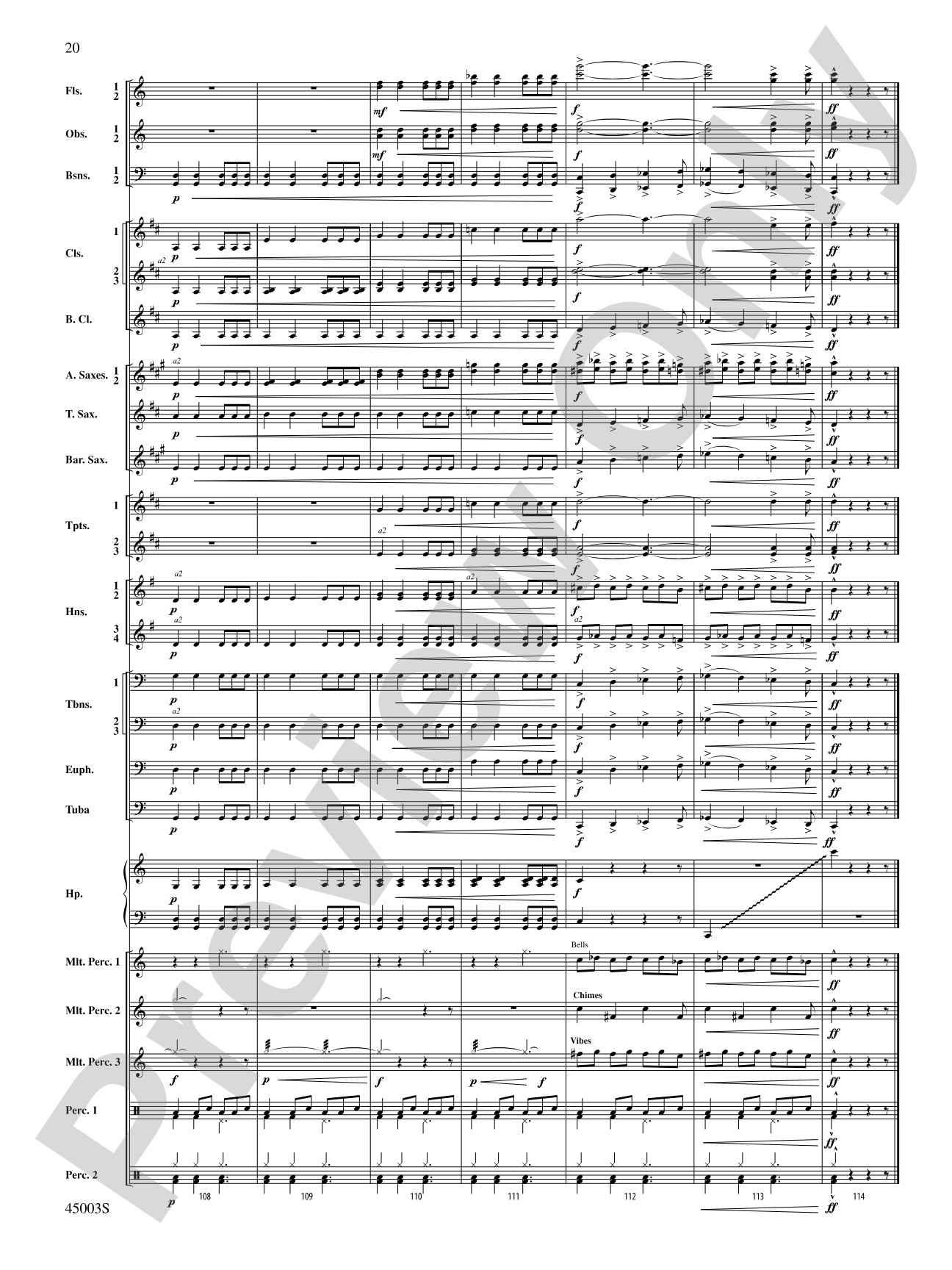 Volatus: Concert Band Conductor Score & Parts