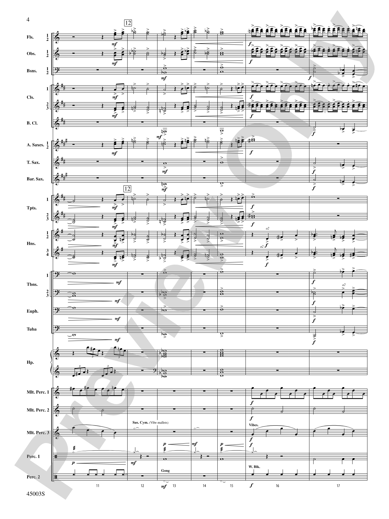 Volatus: Concert Band Conductor Score & Parts