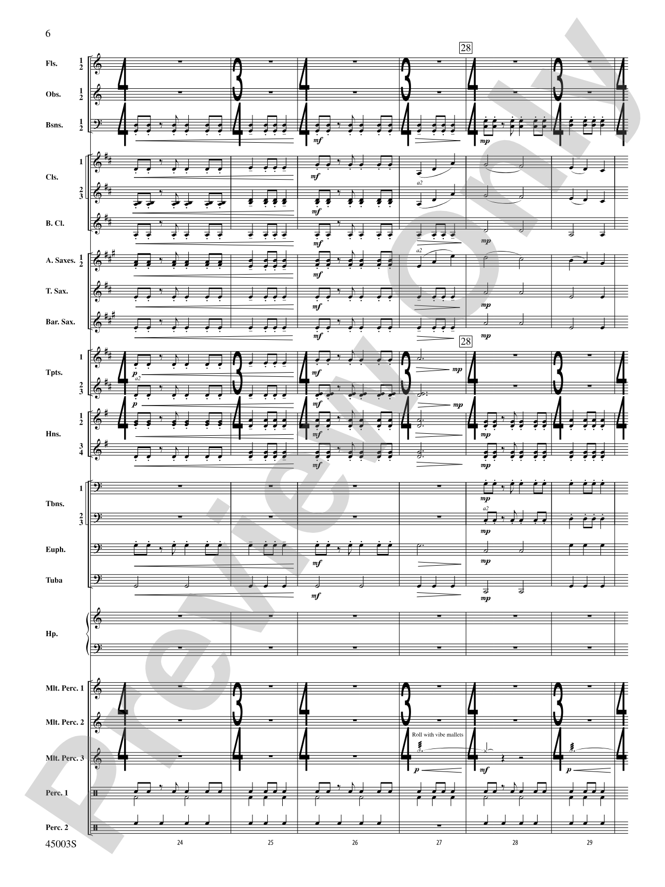 Volatus: Concert Band Conductor Score & Parts