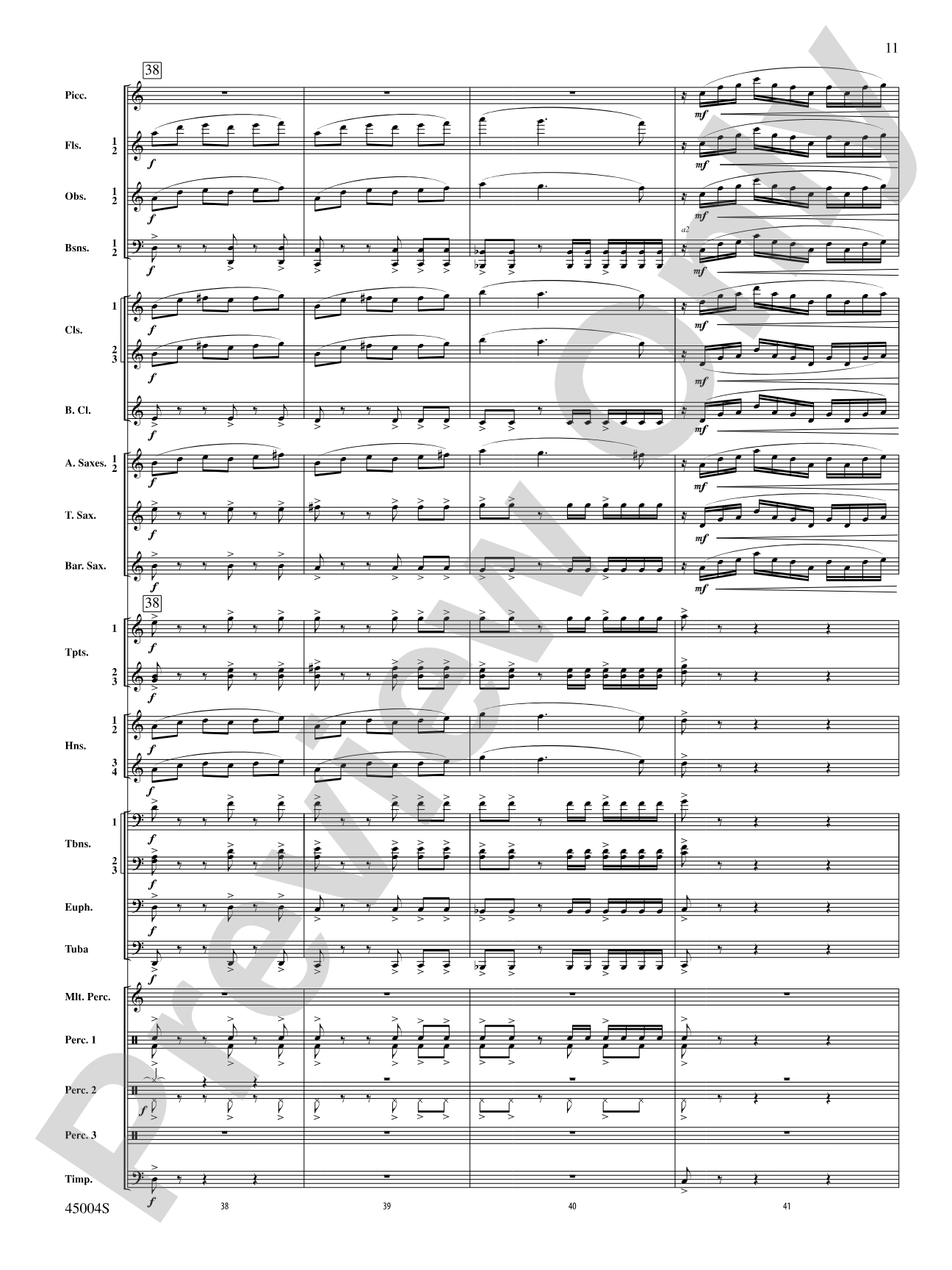 Red Rock Mountain: Concert Band Conductor Score & Parts