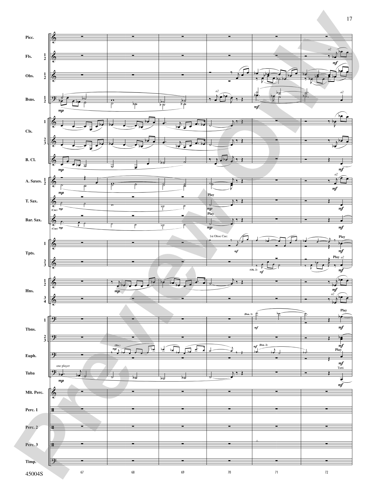 Red Rock Mountain: Concert Band Conductor Score & Parts