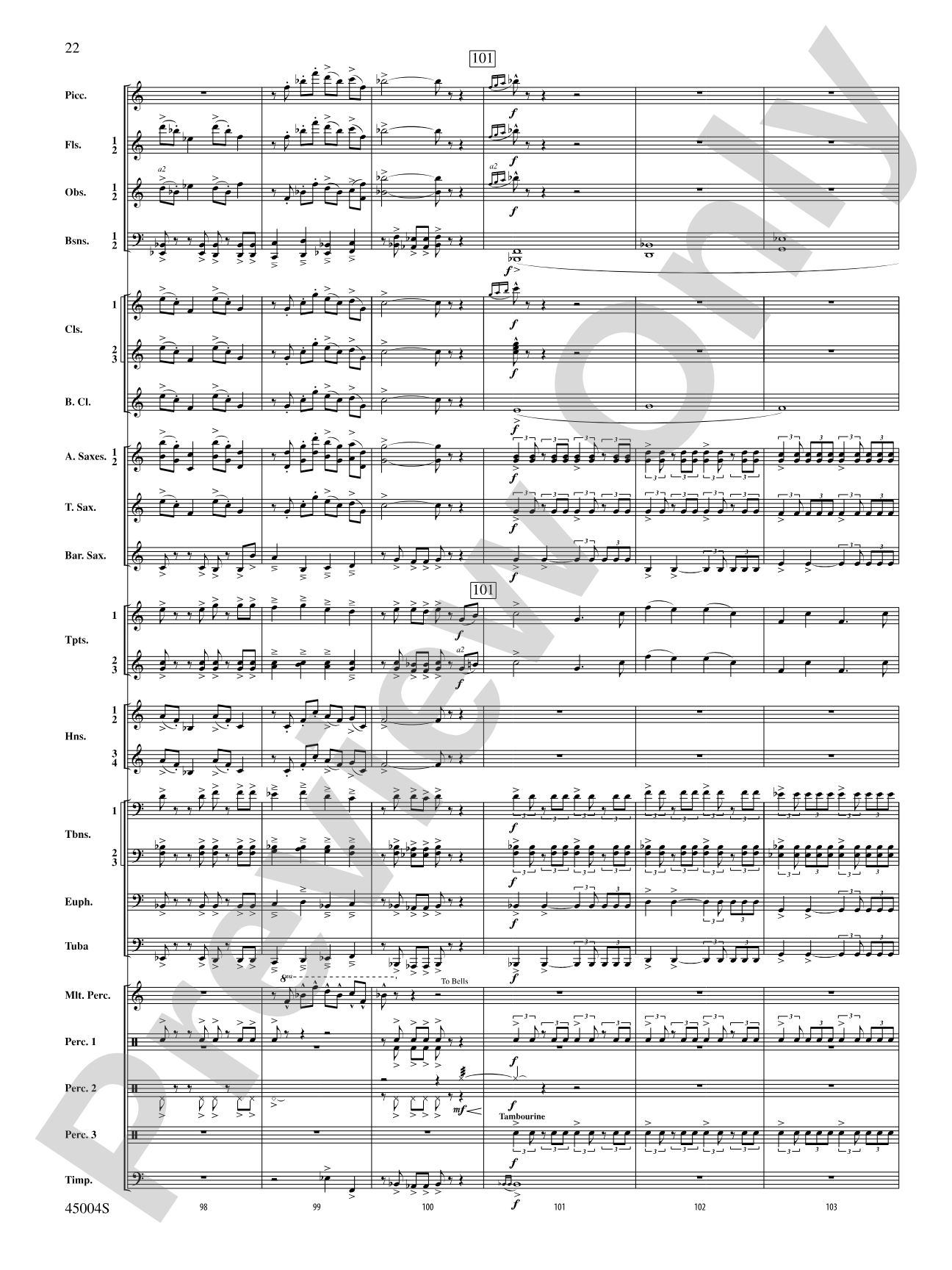 Red Rock Mountain: Concert Band Conductor Score & Parts