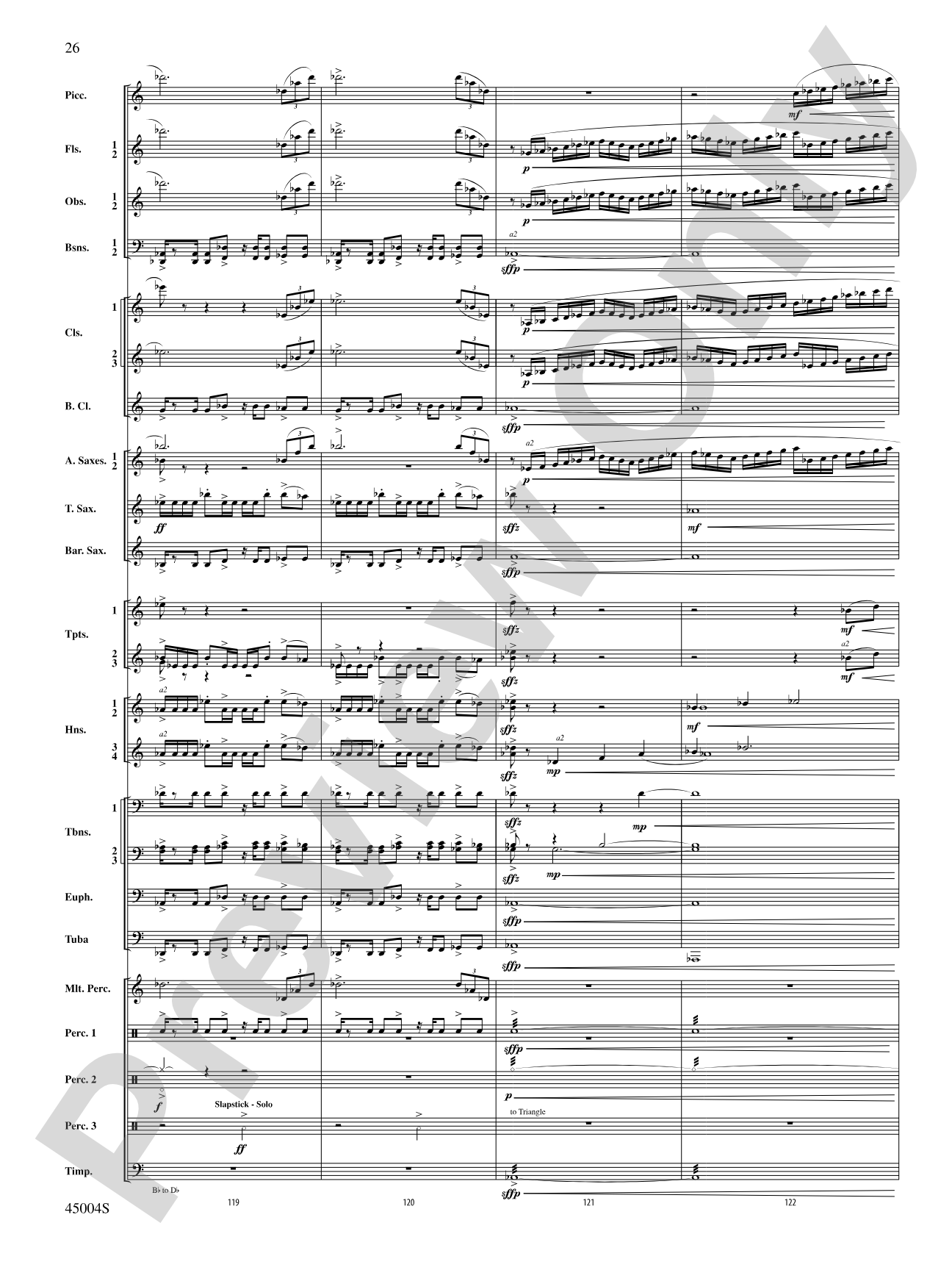 Red Rock Mountain: Concert Band Conductor Score & Parts