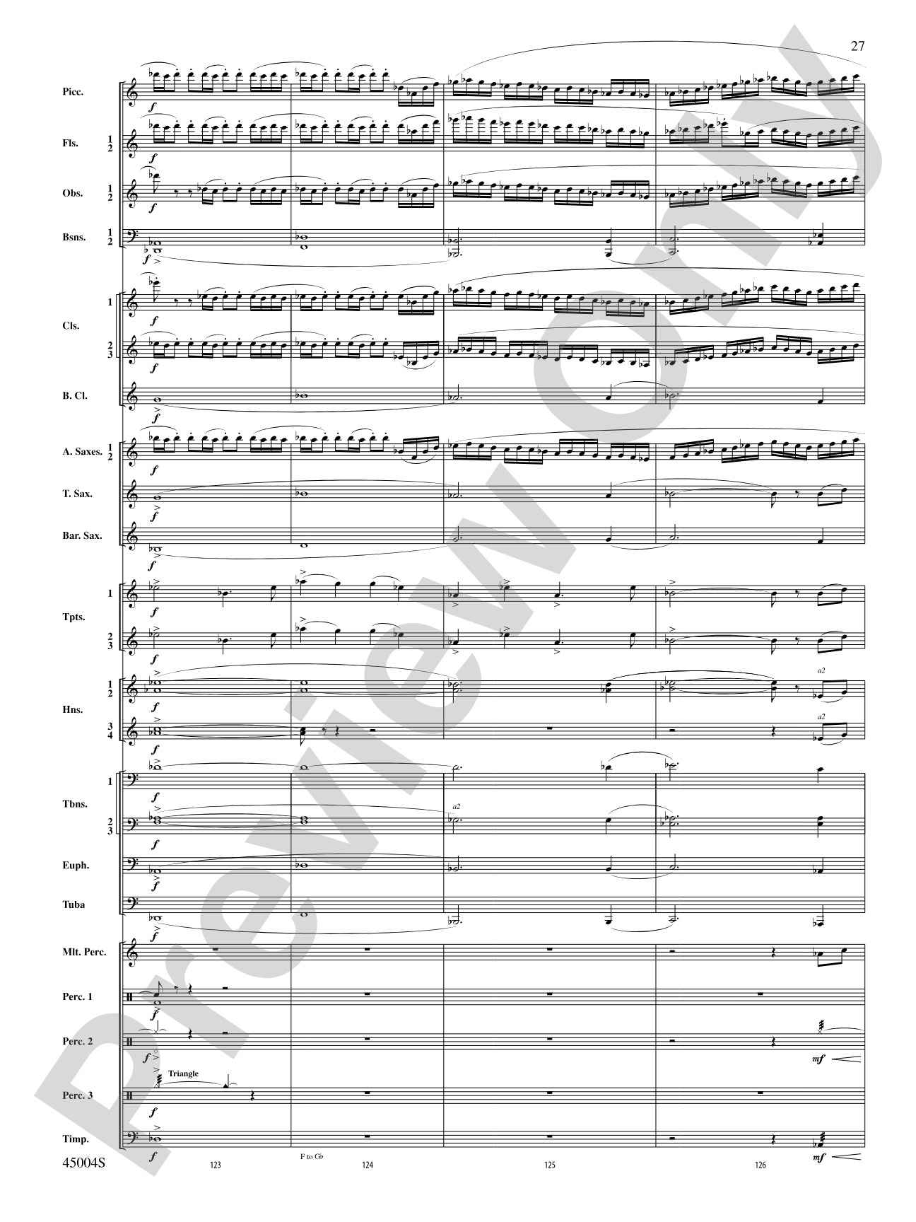 Red Rock Mountain: Concert Band Conductor Score & Parts