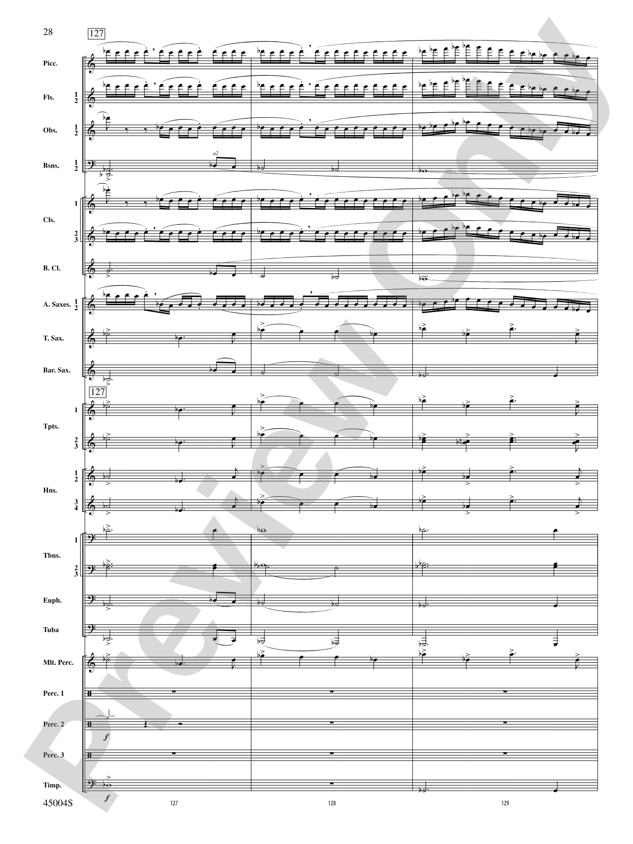 Red Rock Mountain: Concert Band Conductor Score & Parts