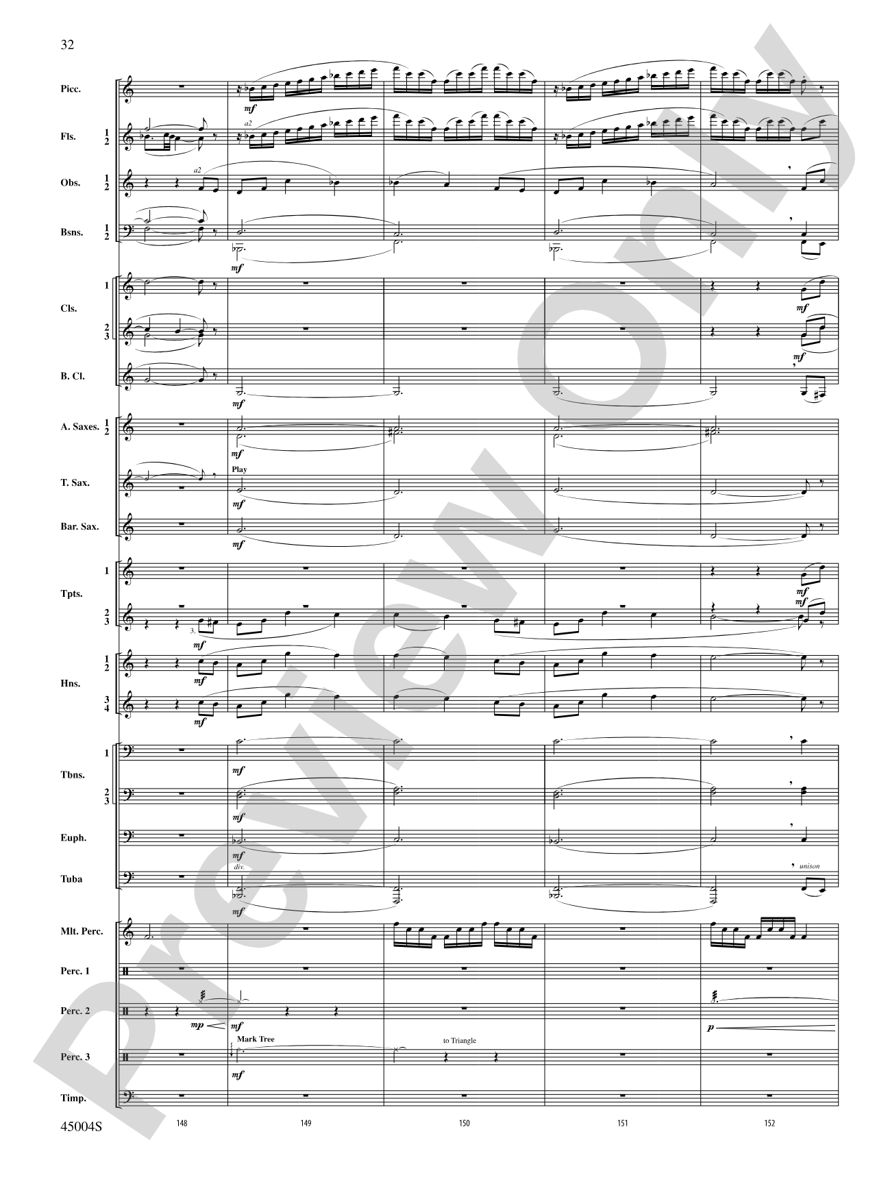 Red Rock Mountain: Concert Band Conductor Score & Parts