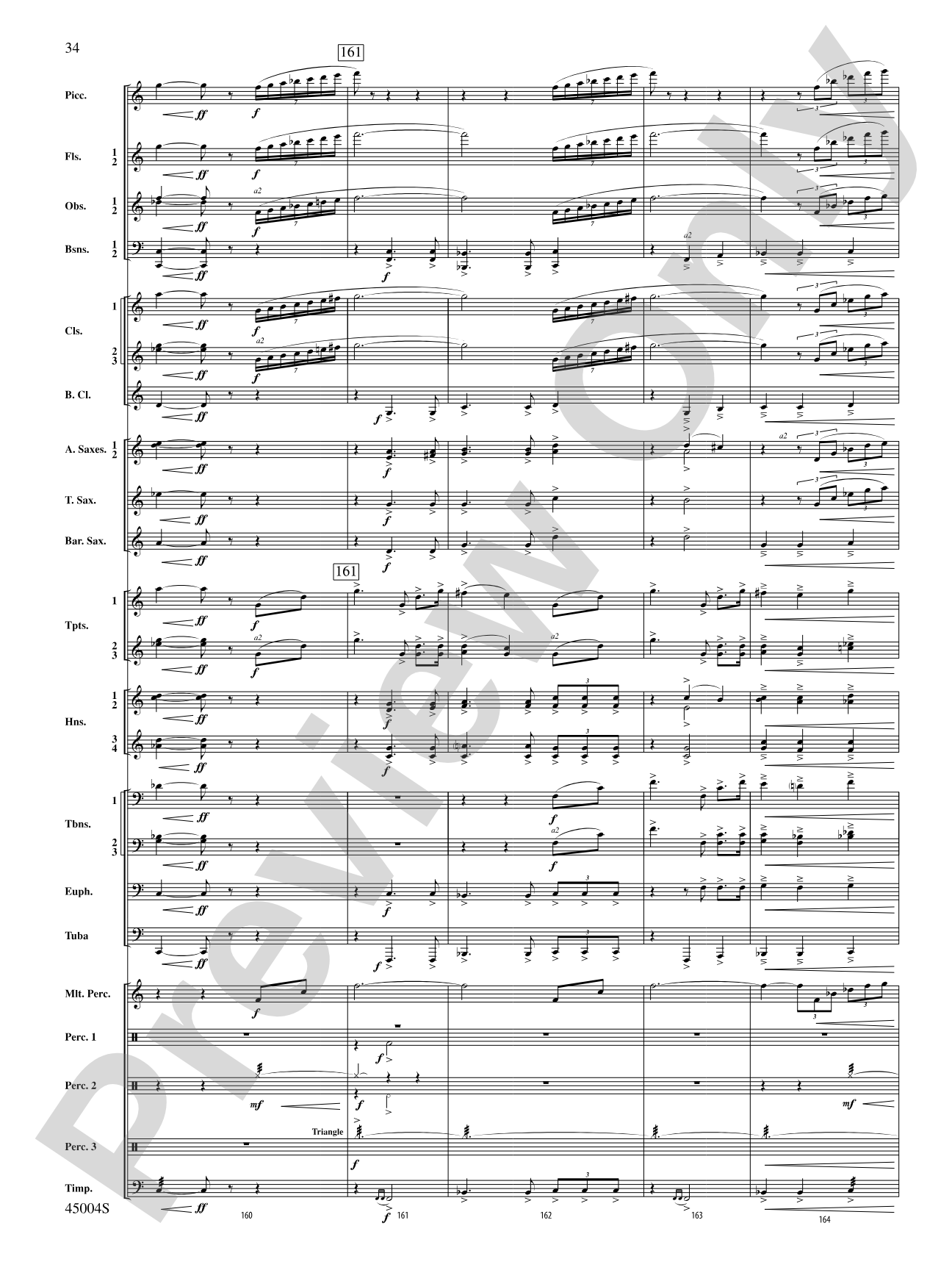 Red Rock Mountain: Concert Band Conductor Score & Parts