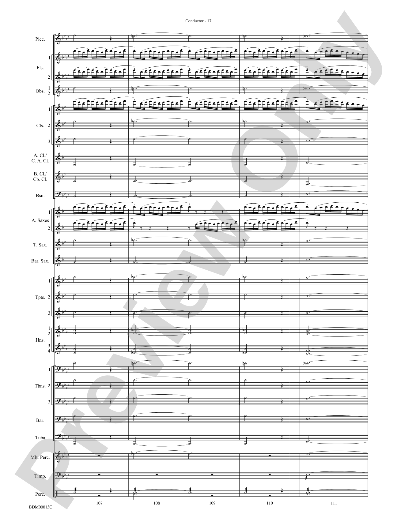 Slava: Concert Band Conductor Score & Parts