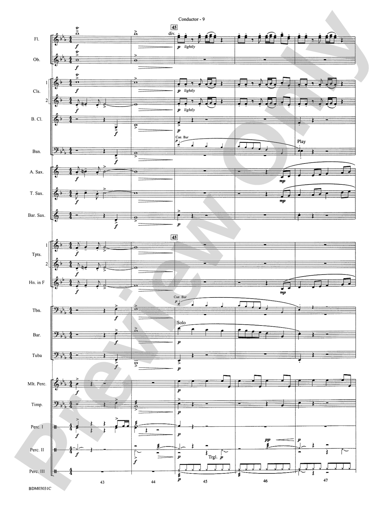 Bellingrath Gardens: Concert Band Conductor Score & Parts