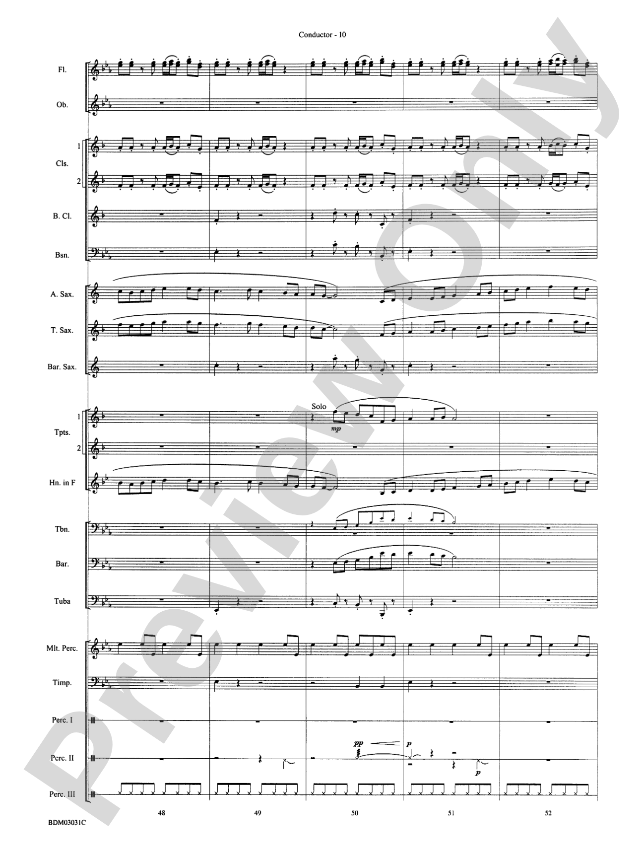 Bellingrath Gardens: Concert Band Conductor Score & Parts