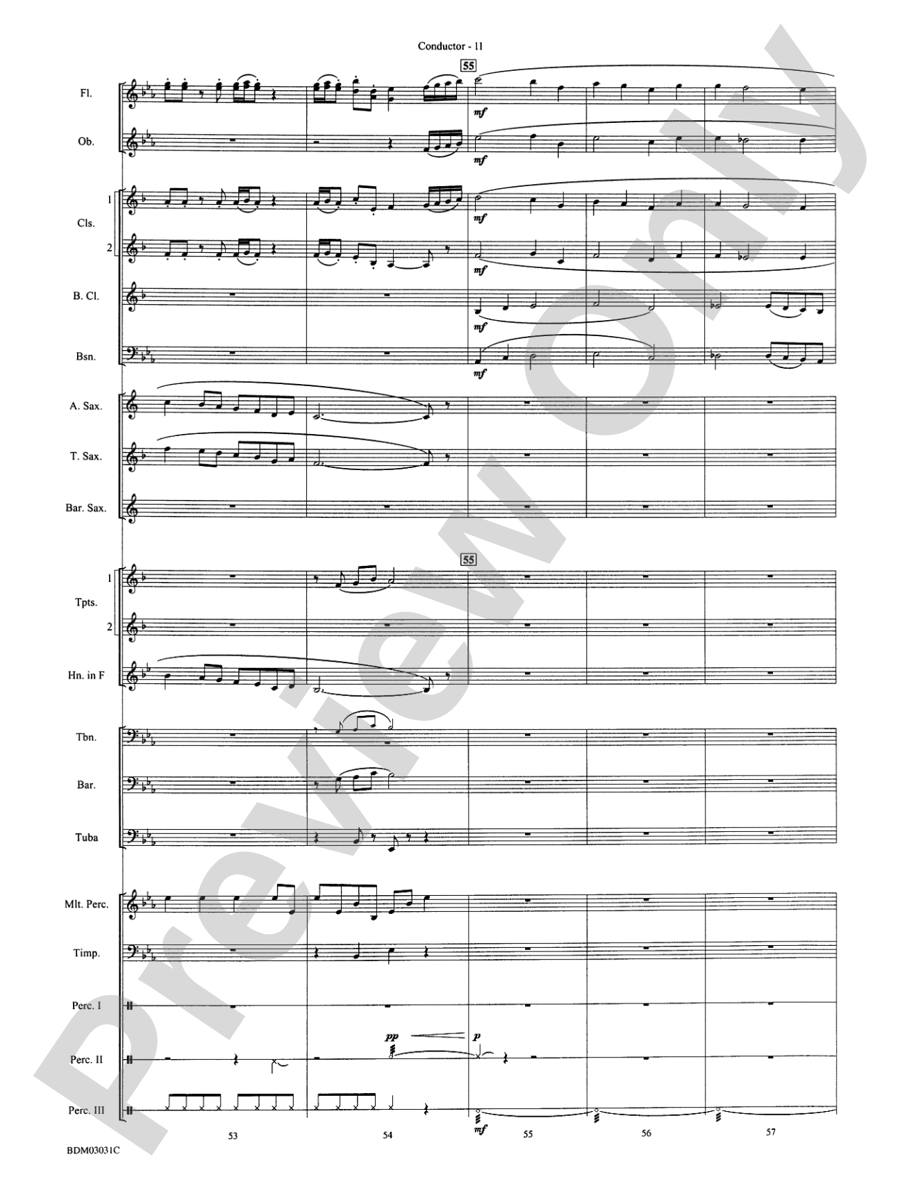Bellingrath Gardens: Concert Band Conductor Score & Parts