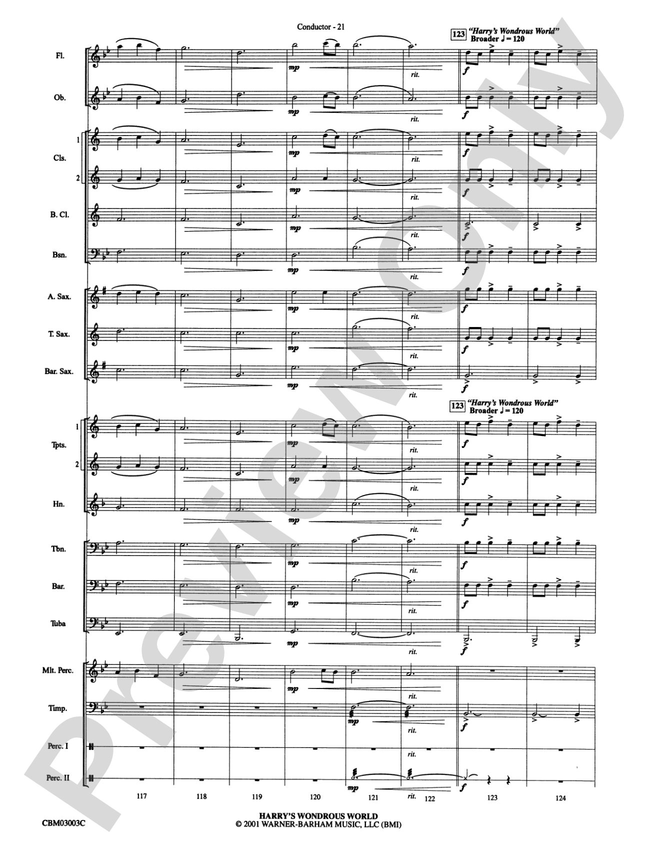 Harry Potter and the Chamber of Secrets, Selections from: Score