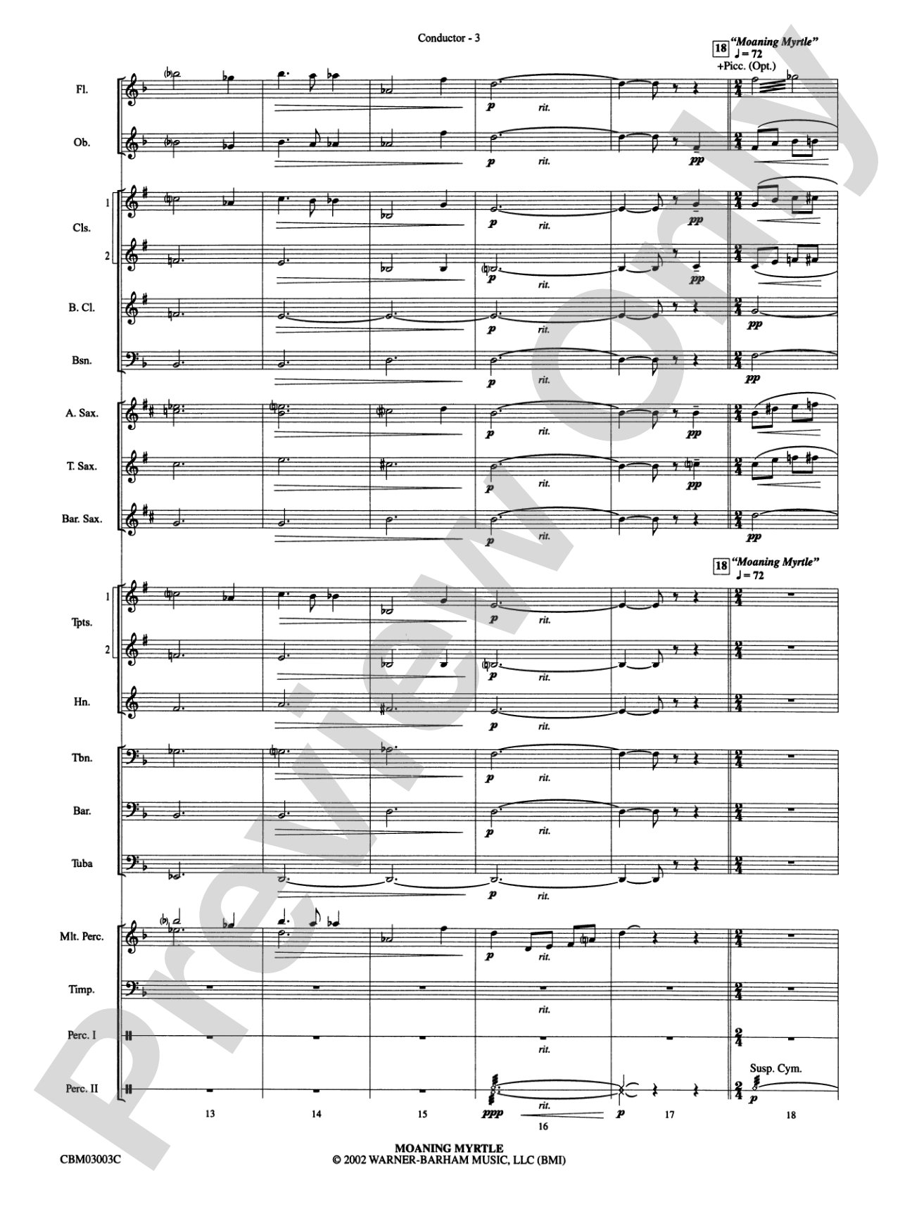 Harry Potter and the Chamber of Secrets, Selections from: Score