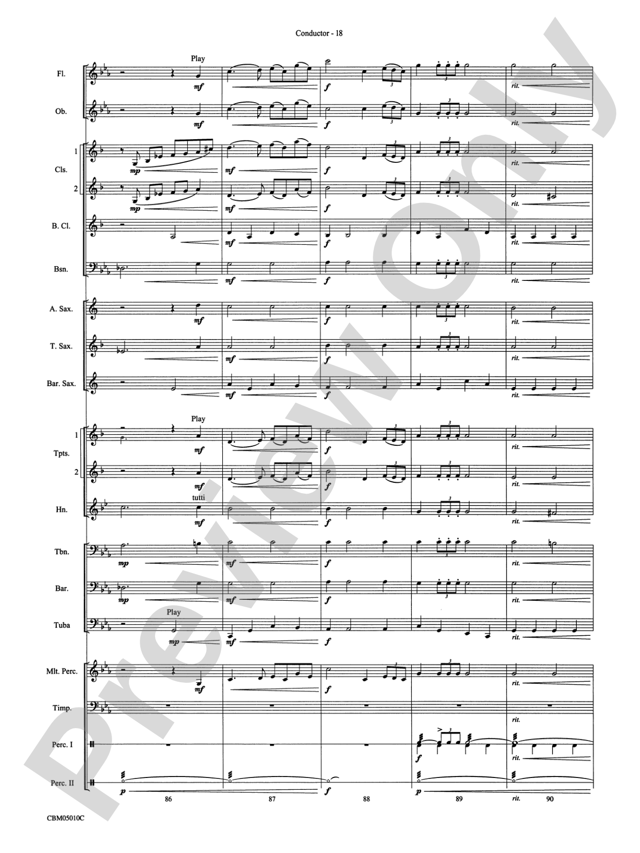 Star Wars®: Episode III Revenge of the Sith: Concert Band Conductor Score & Parts