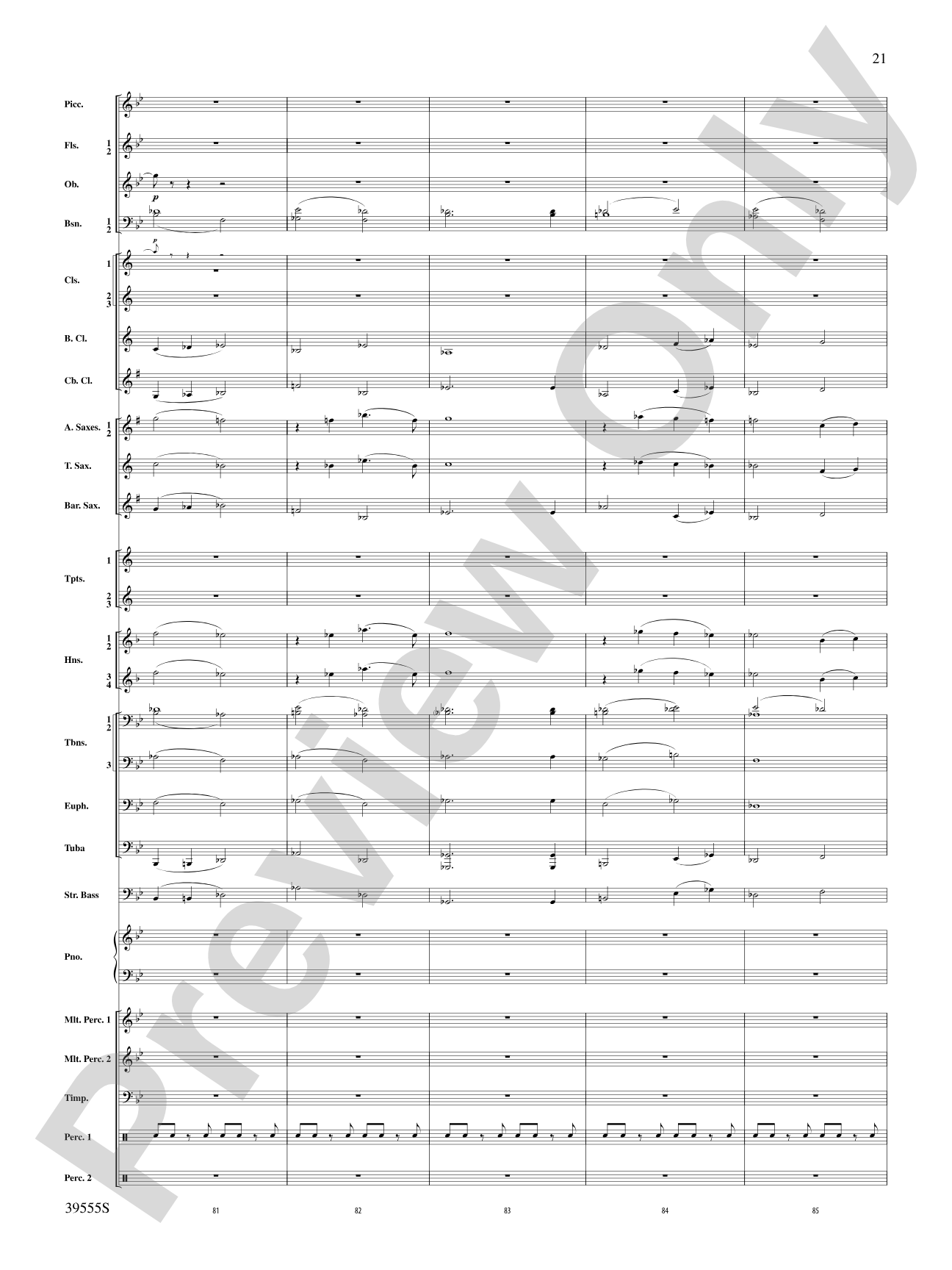 And Hope Led Them Home: Concert Band Conductor Score & Parts