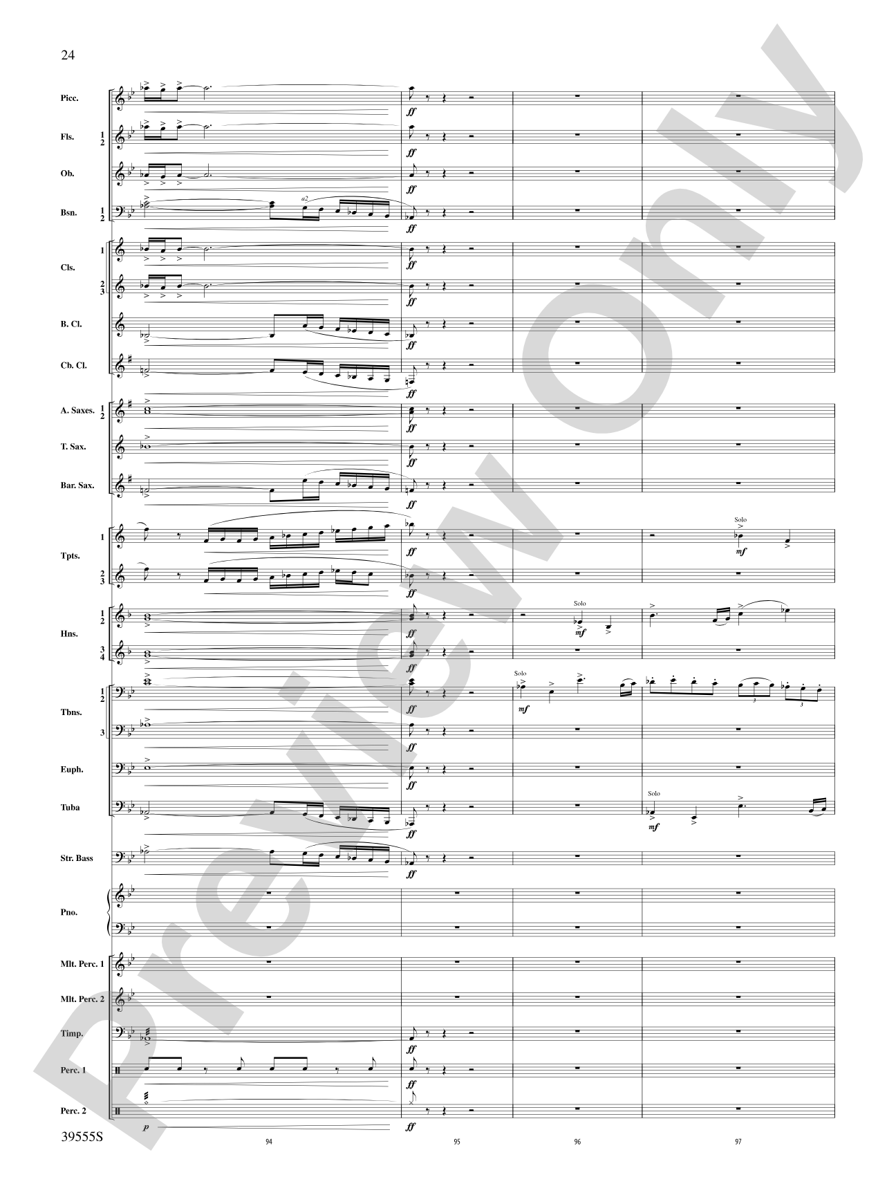 And Hope Led Them Home: Concert Band Conductor Score & Parts