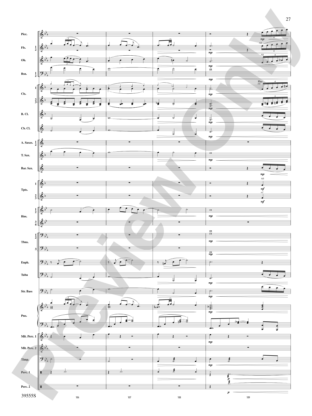 And Hope Led Them Home: Concert Band Conductor Score & Parts