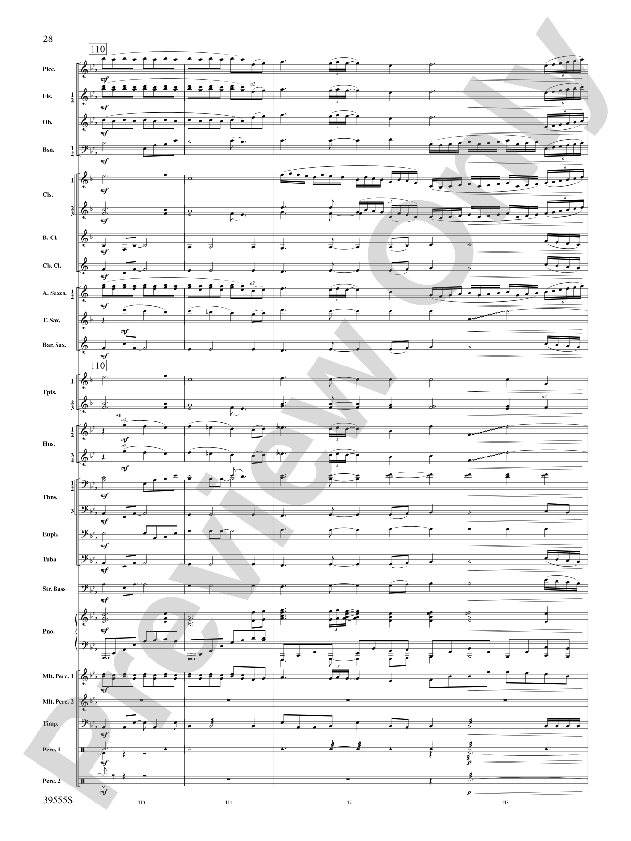And Hope Led Them Home: Concert Band Conductor Score & Parts