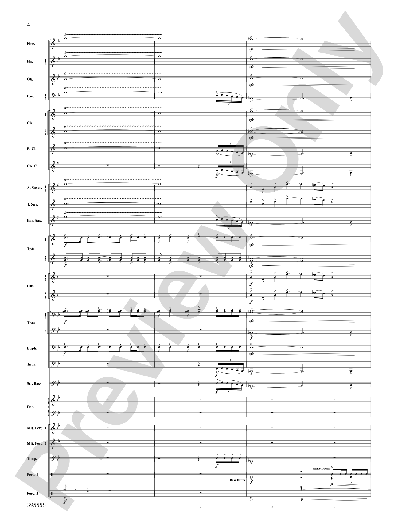 And Hope Led Them Home: Concert Band Conductor Score & Parts