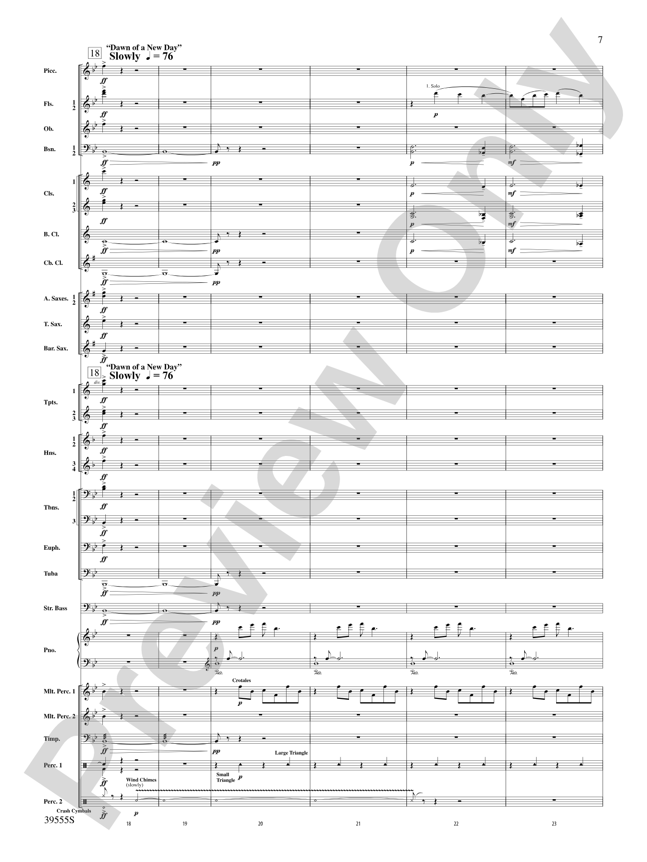 And Hope Led Them Home: Concert Band Conductor Score & Parts