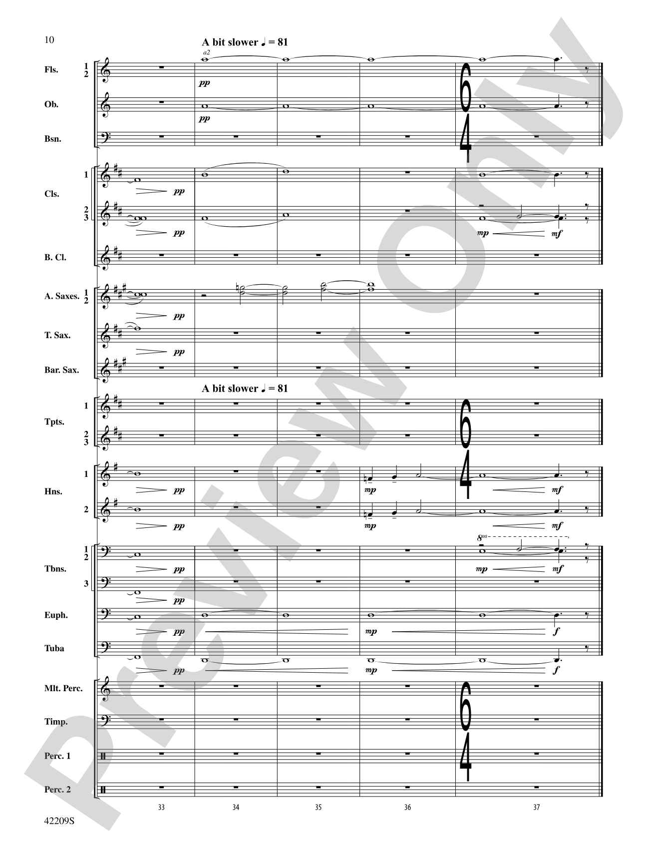 The Hobbit: The Desolation of Smaug, Suite from: Concert Band Conductor Score & Parts