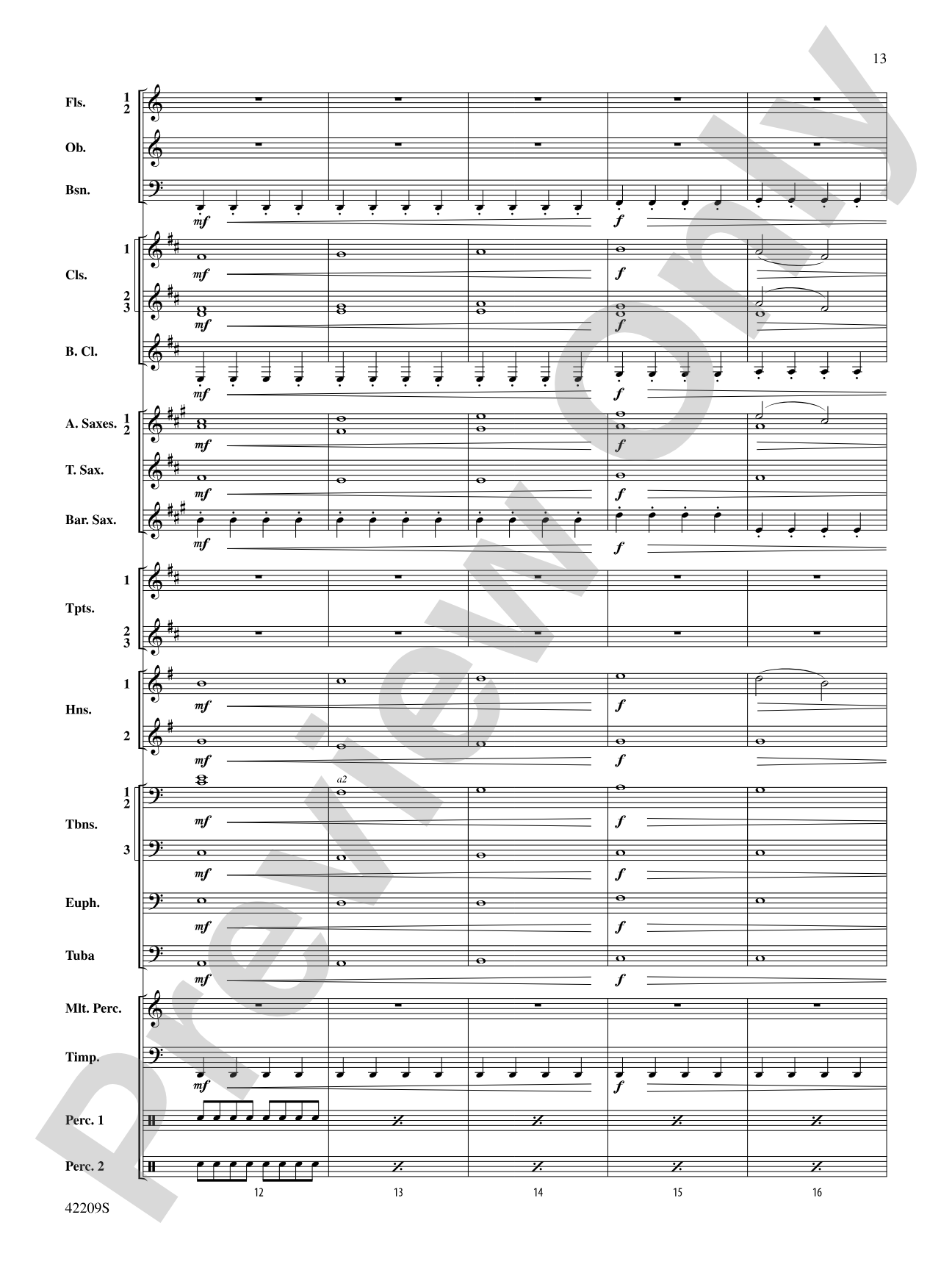 The Hobbit: The Desolation of Smaug, Suite from: Concert Band Conductor Score & Parts