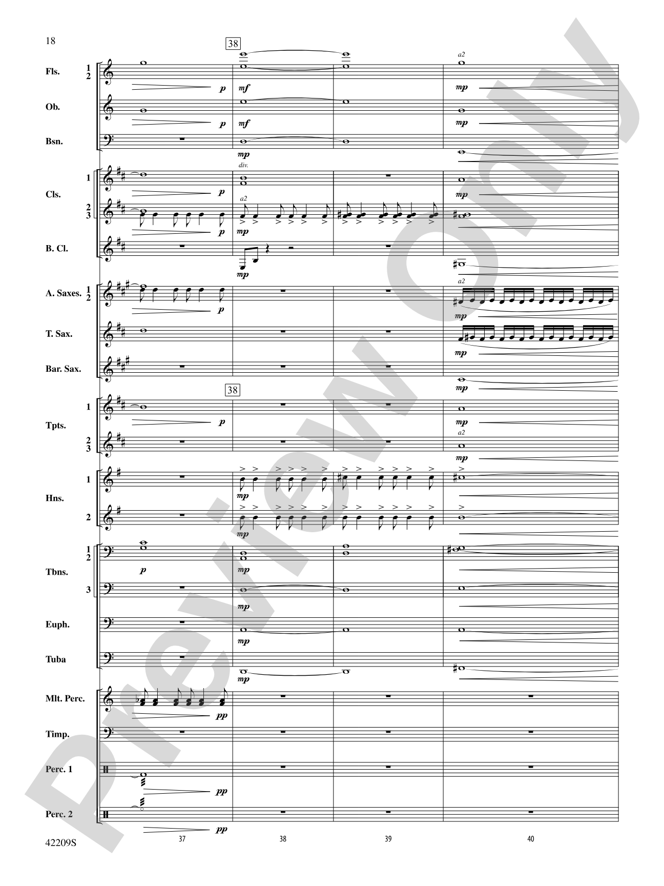 The Hobbit: The Desolation of Smaug, Suite from: Concert Band Conductor Score & Parts