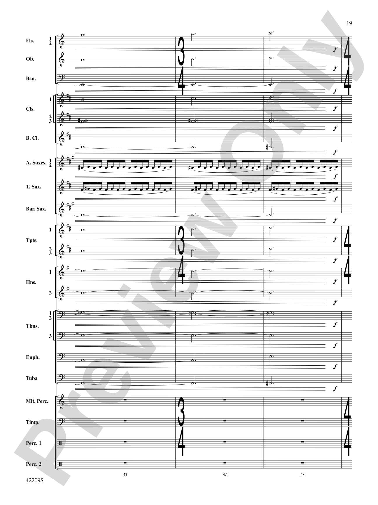 The Hobbit: The Desolation of Smaug, Suite from: Concert Band Conductor Score & Parts