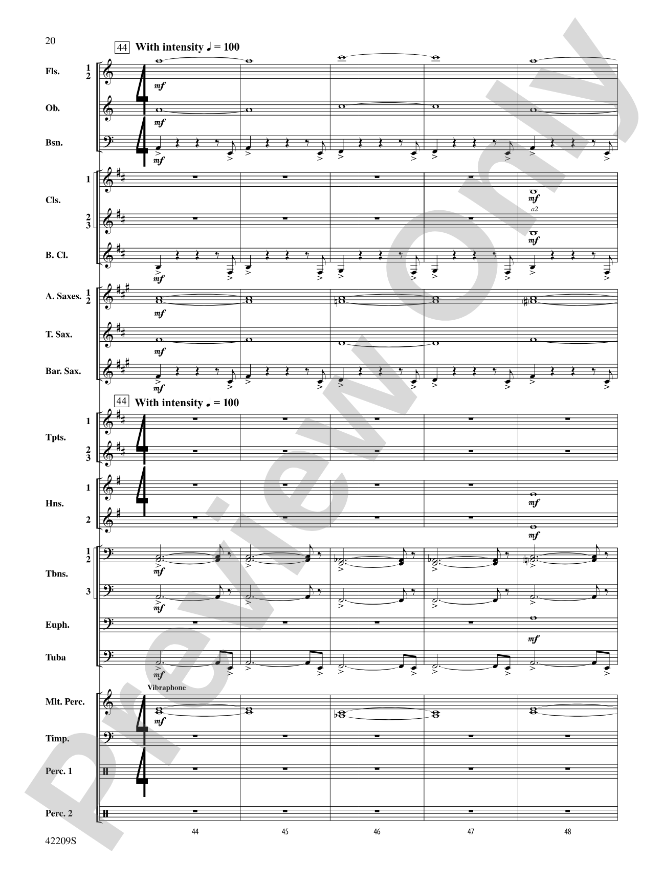 The Hobbit: The Desolation of Smaug, Suite from: Concert Band Conductor Score & Parts