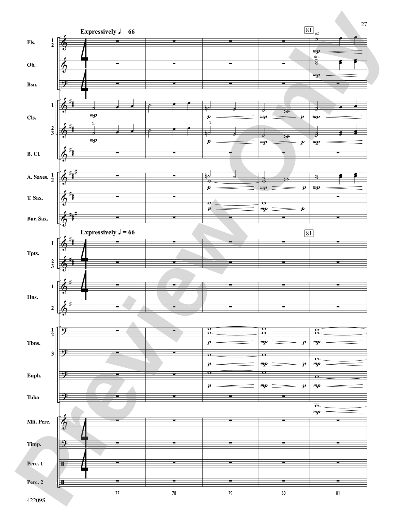 The Hobbit: The Desolation of Smaug, Suite from: Concert Band Conductor Score & Parts