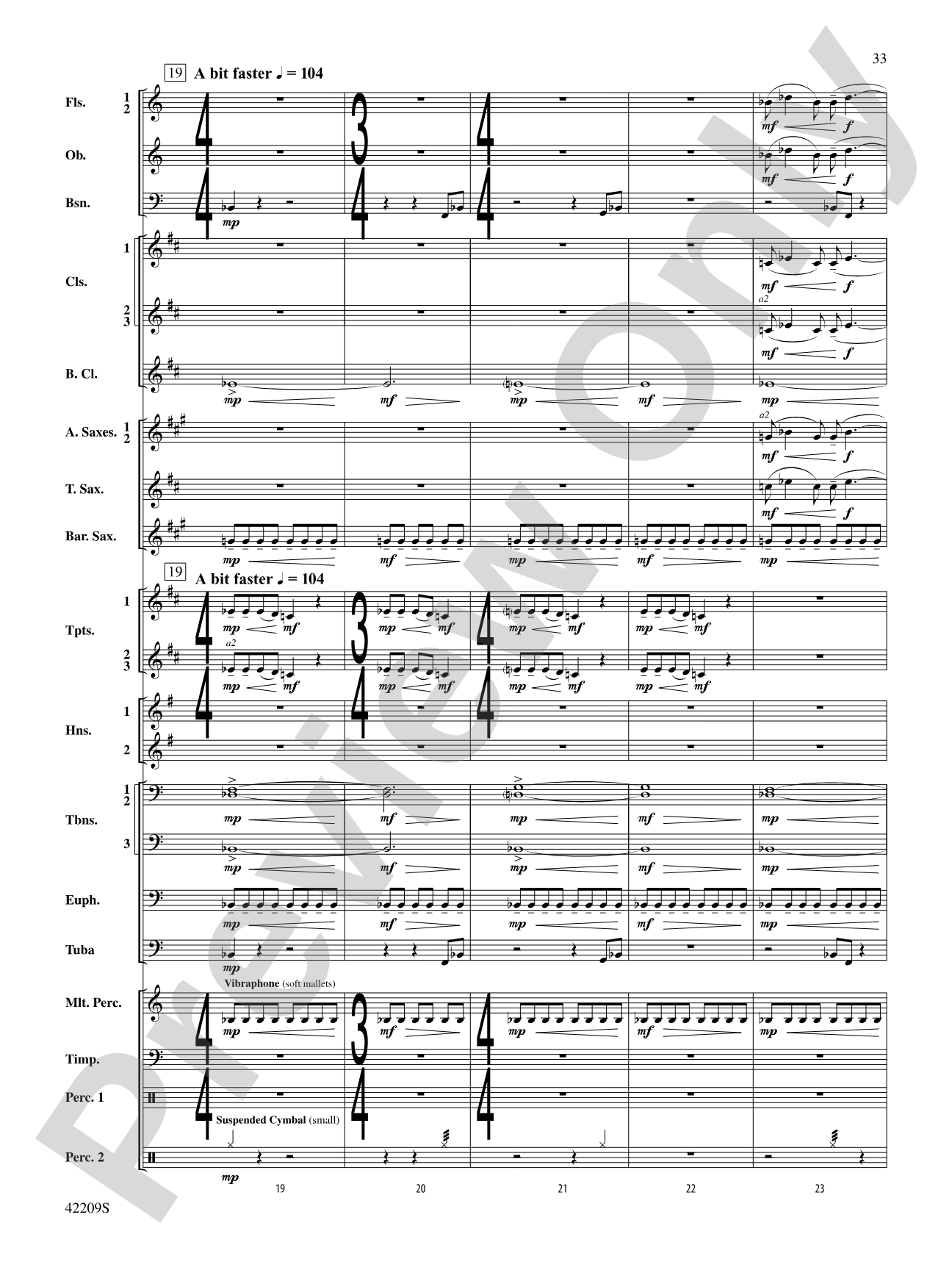The Hobbit: The Desolation of Smaug, Suite from: Concert Band Conductor Score & Parts