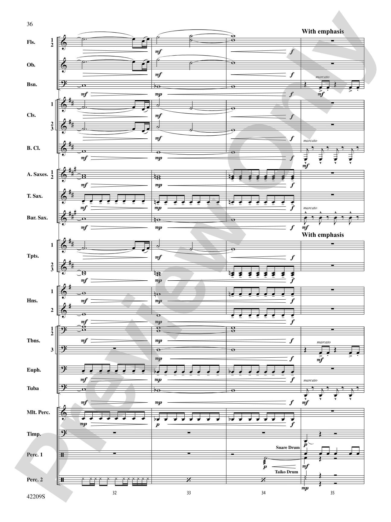 The Hobbit: The Desolation of Smaug, Suite from: Concert Band Conductor Score & Parts