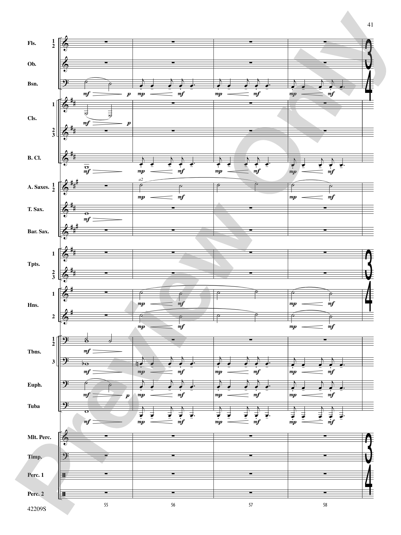 The Hobbit: The Desolation of Smaug, Suite from: Concert Band Conductor Score & Parts