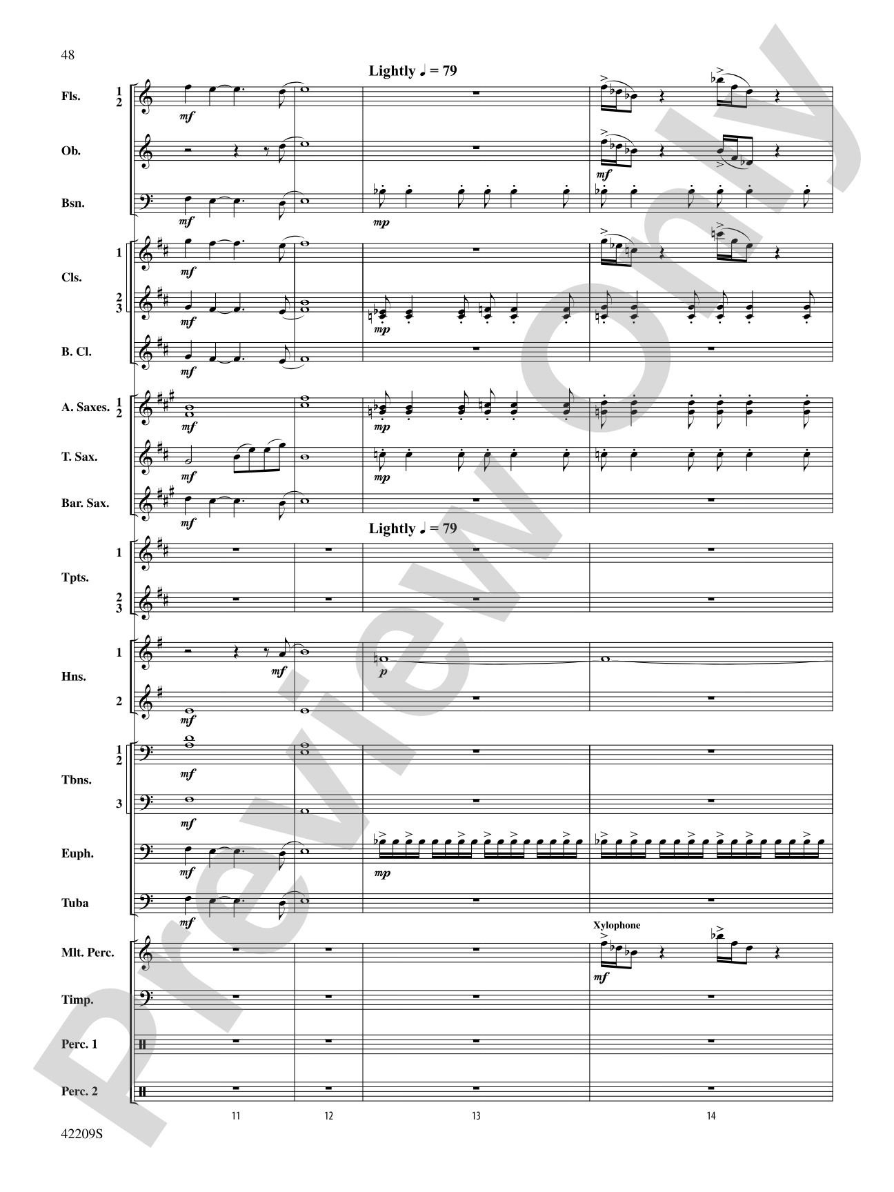 The Hobbit: The Desolation of Smaug, Suite from: Concert Band Conductor Score & Parts