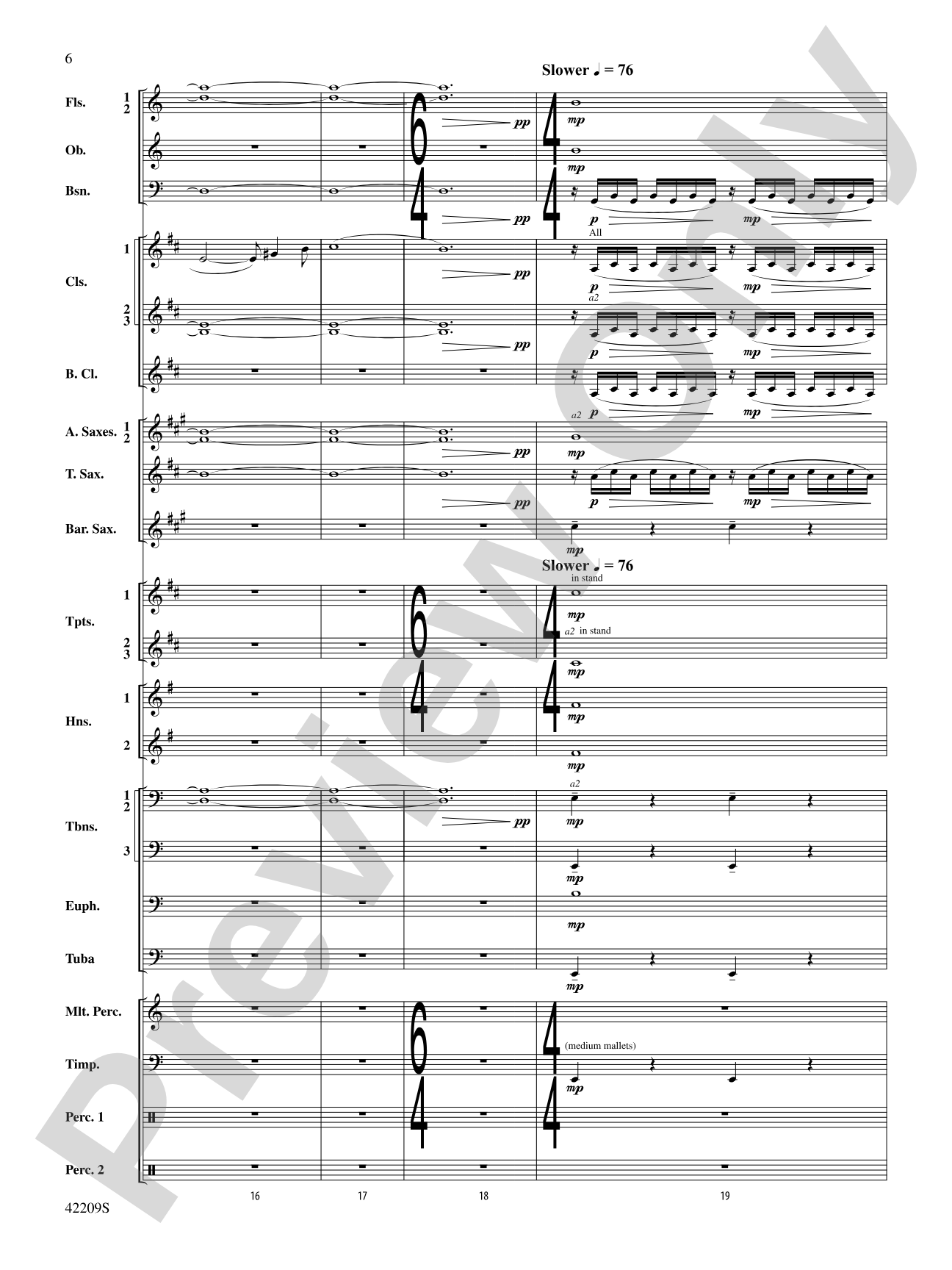 The Hobbit: The Desolation of Smaug, Suite from: Concert Band Conductor Score & Parts